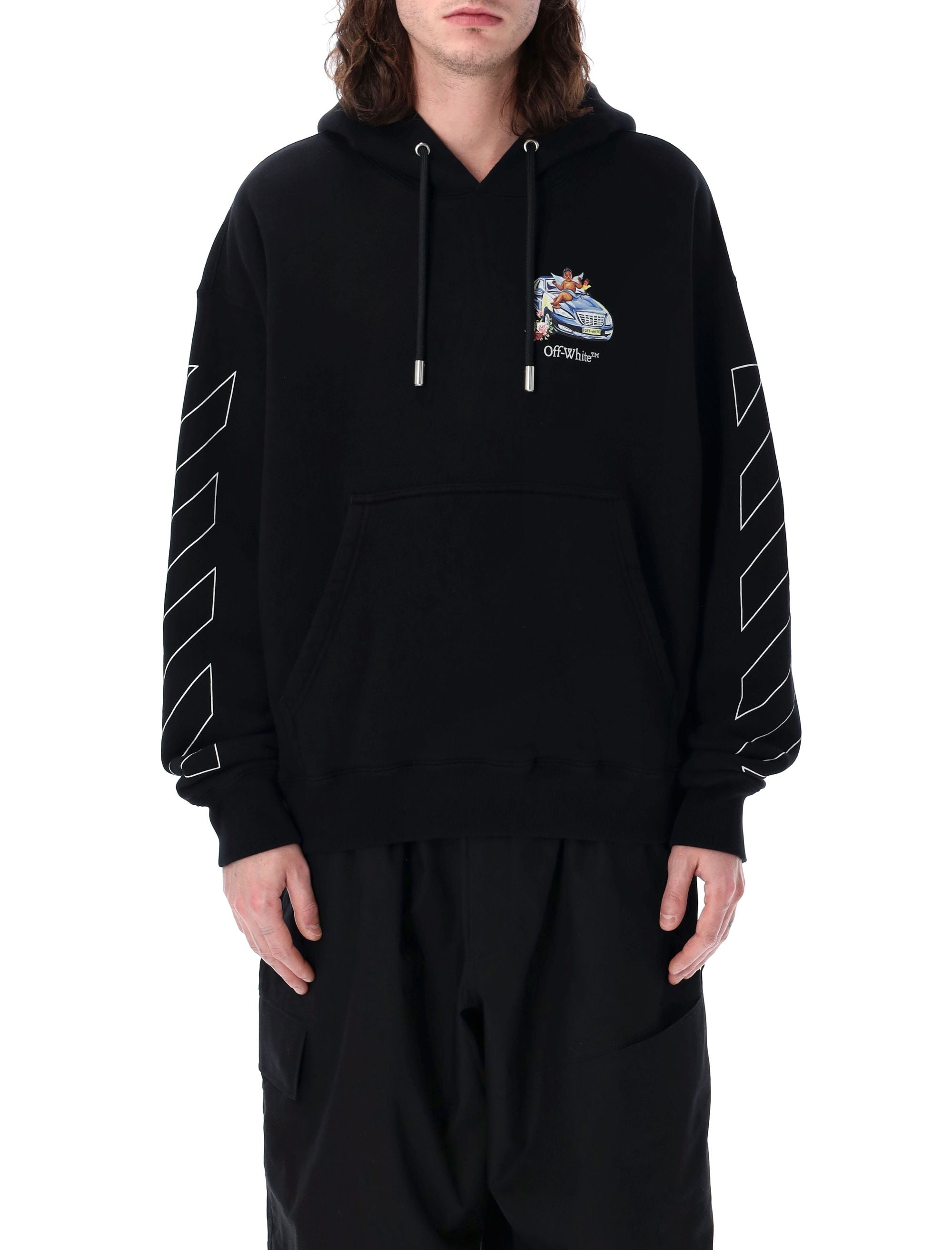 OFF-WHITE Fresco Arrow Mini Skate Hoodie