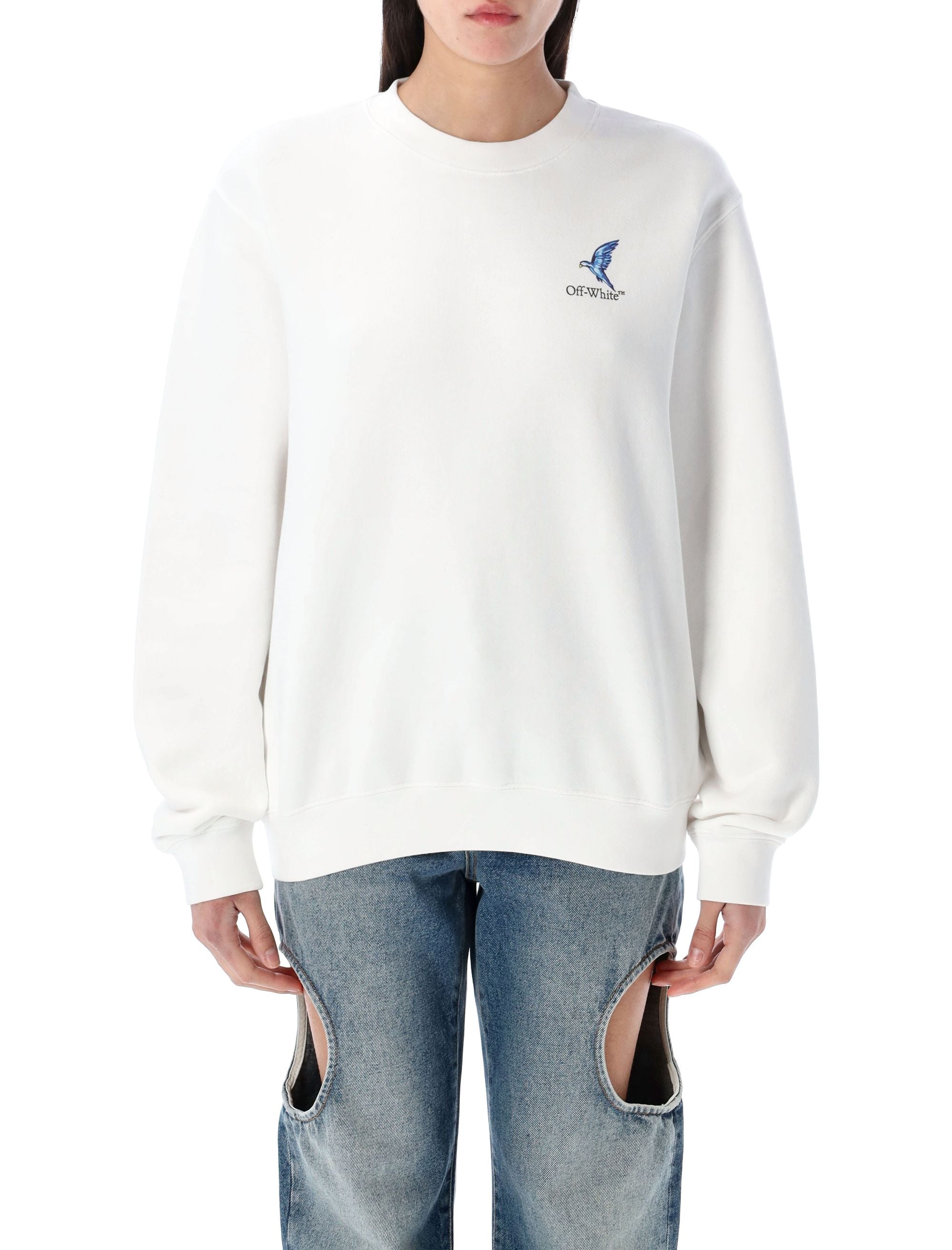 OFF-WHITE Fresco Arrow Sweatshirt - Women's Regular Fit