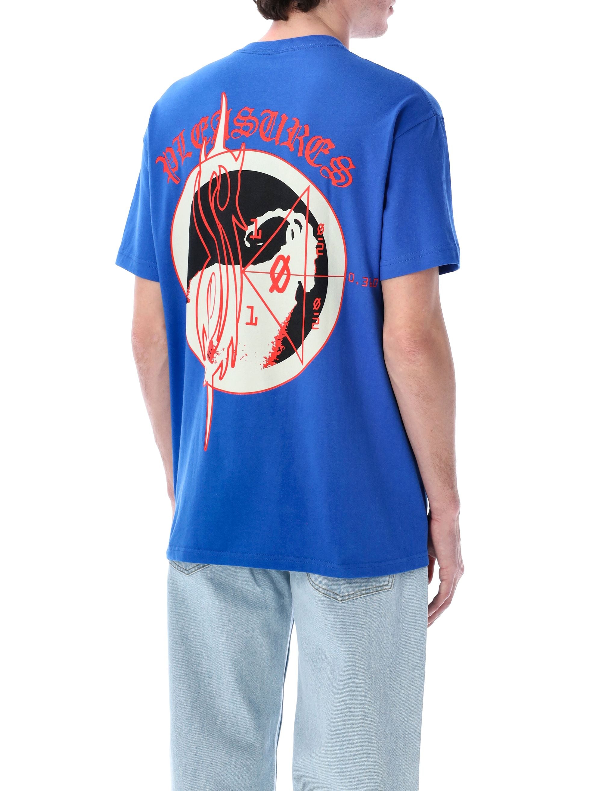 PLEASURES Goat Graphic T-Shirt for Men - Oversized Fit