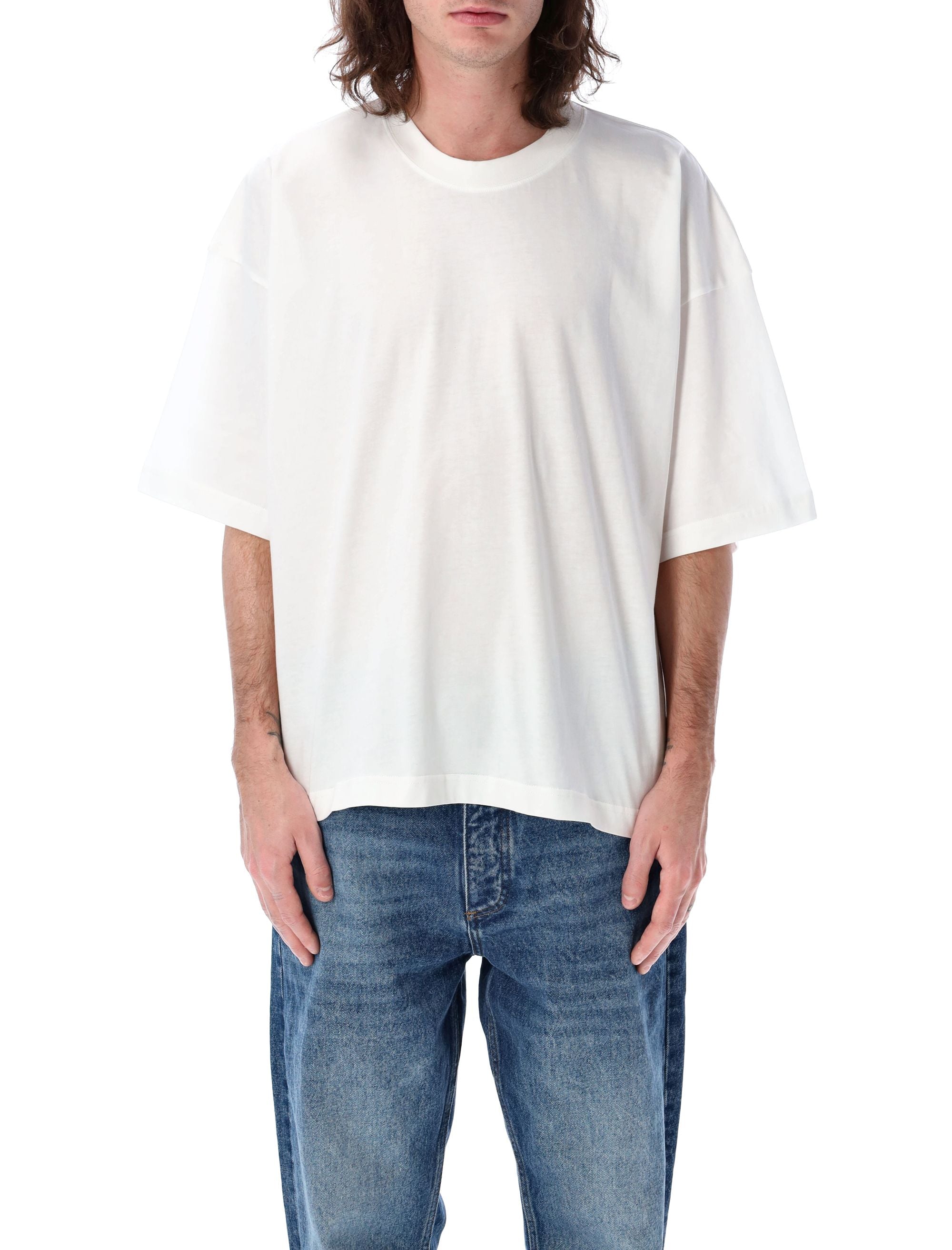 STUDIO NICHOLSON Oversized Crew Neck T-Shirt - Size L