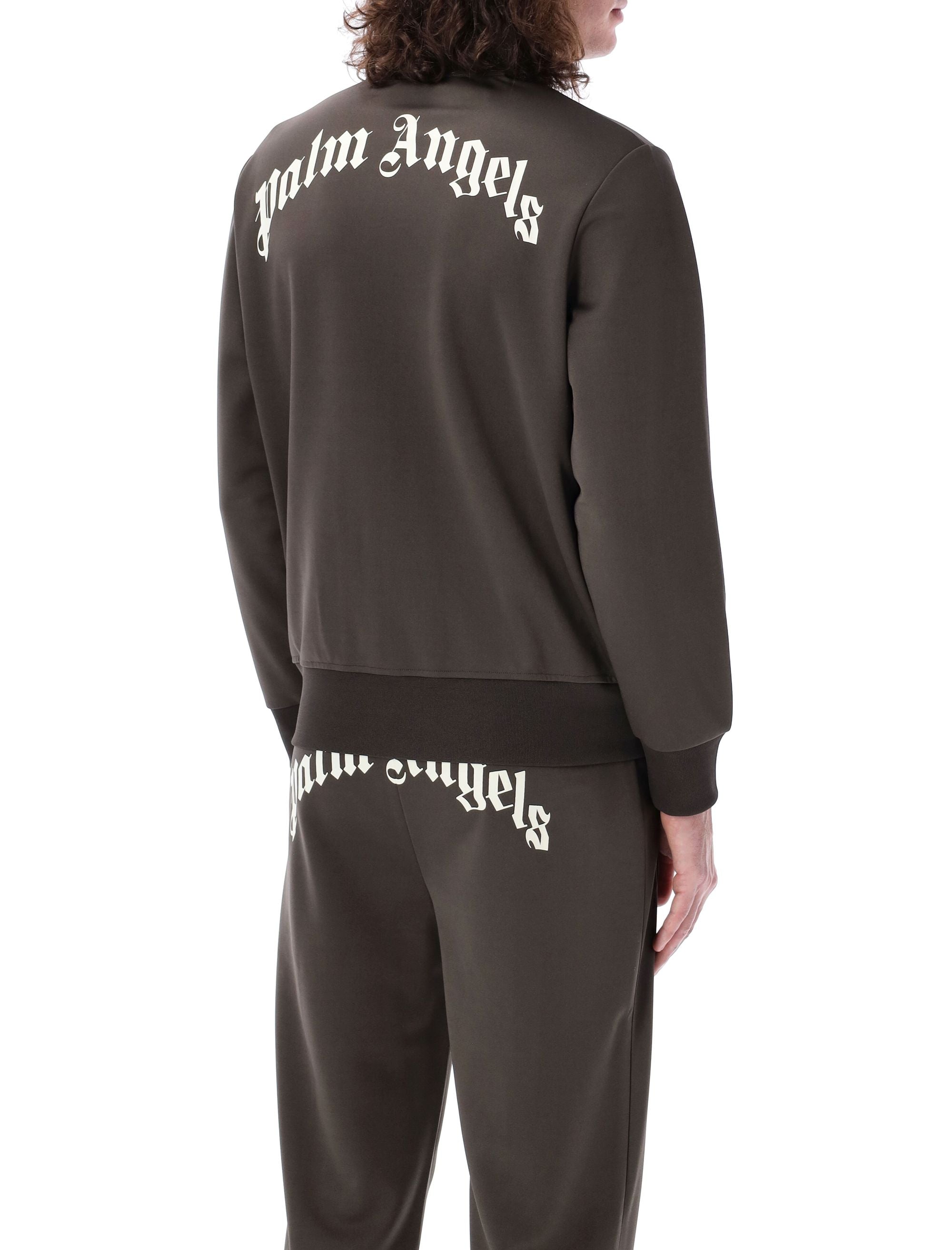 PALM ANGELS Curved Logo Track Jacket - Size L