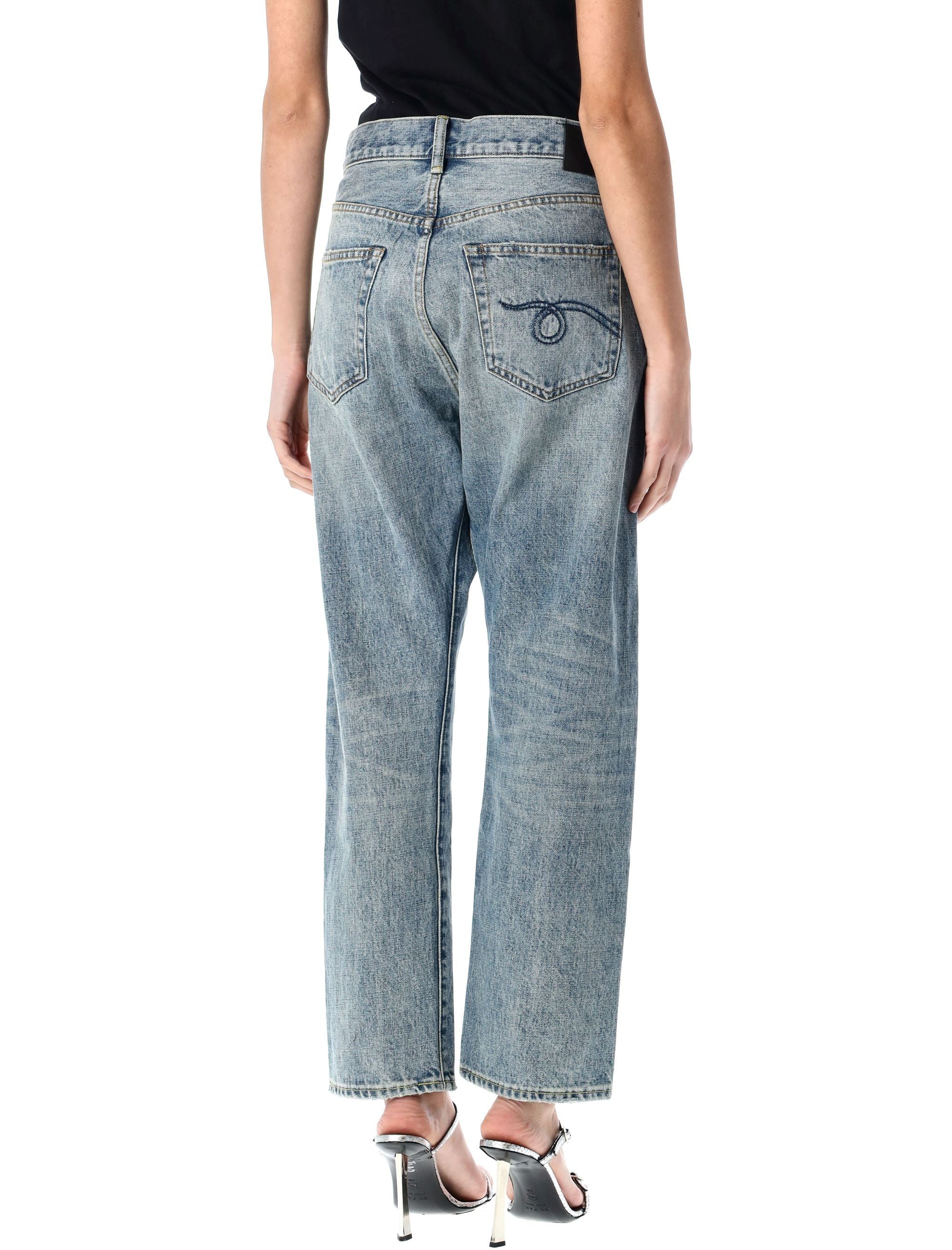 R13 Crossover Straight Leg Jeans - Women Size 26