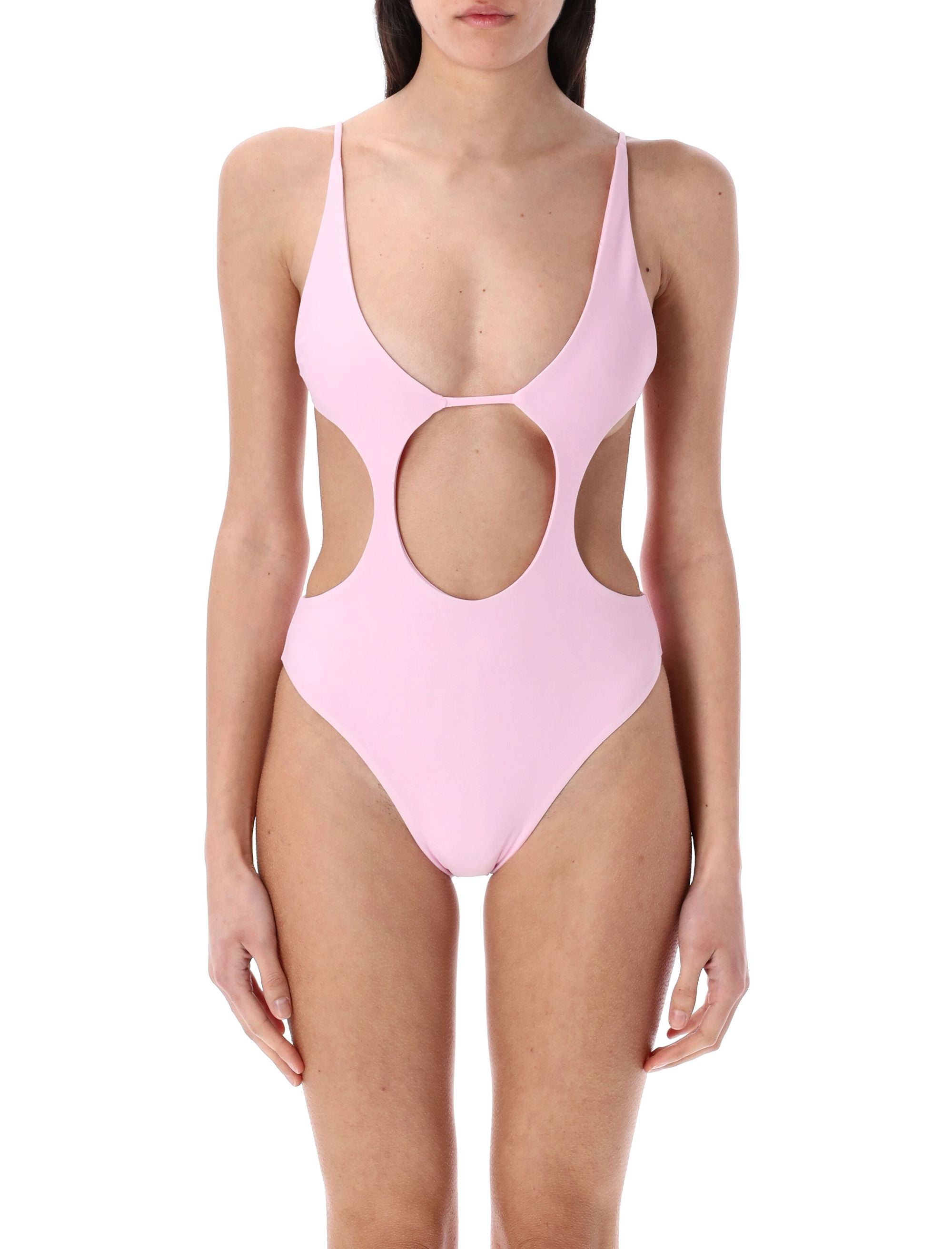 SWIM BY DI High Rise Cut-Out One-Piece Swimsuit - Size S