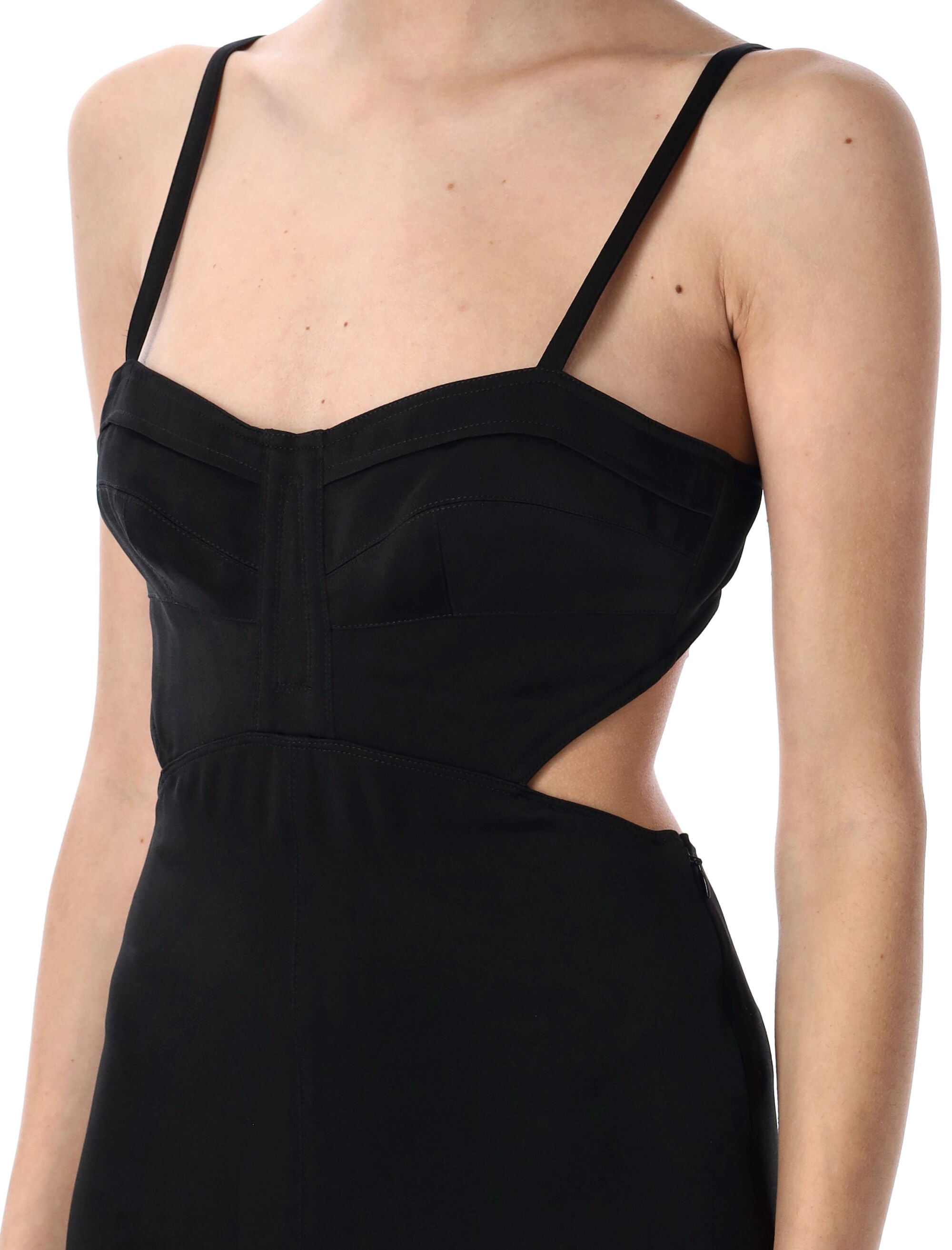 ISABEL MARANT Long Dress with Elegant Openwork and Straps - Size 36