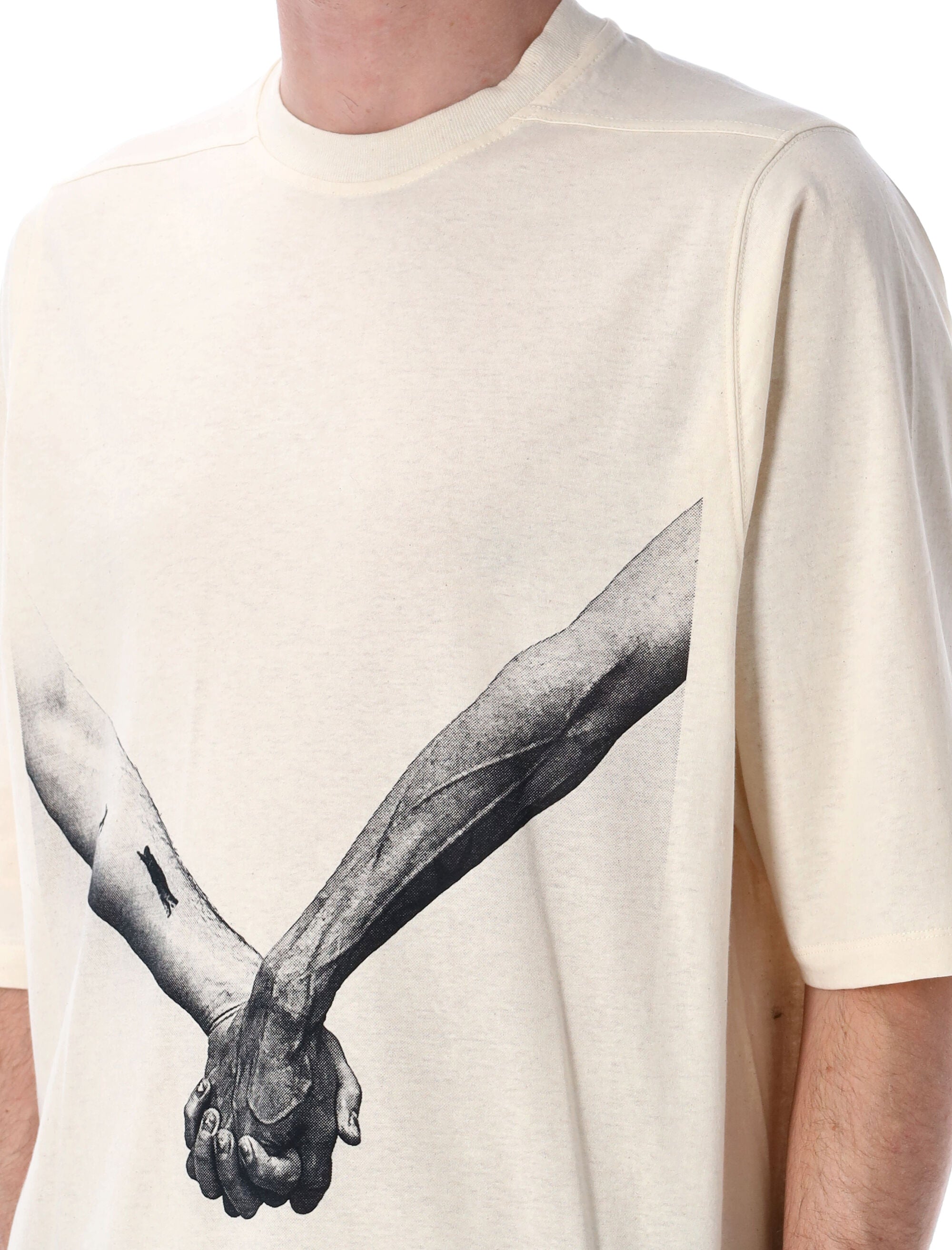 RICK OWENS Jumbo Short Sleeve T-Shirt - Oversized Fit
