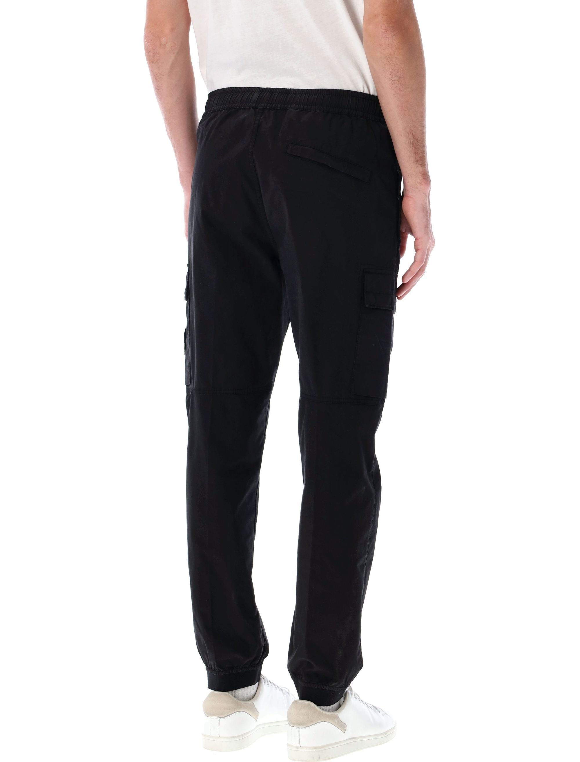 STONE ISLAND Men's Tapered Cargo Pant with Elastic Waistband - Size 32