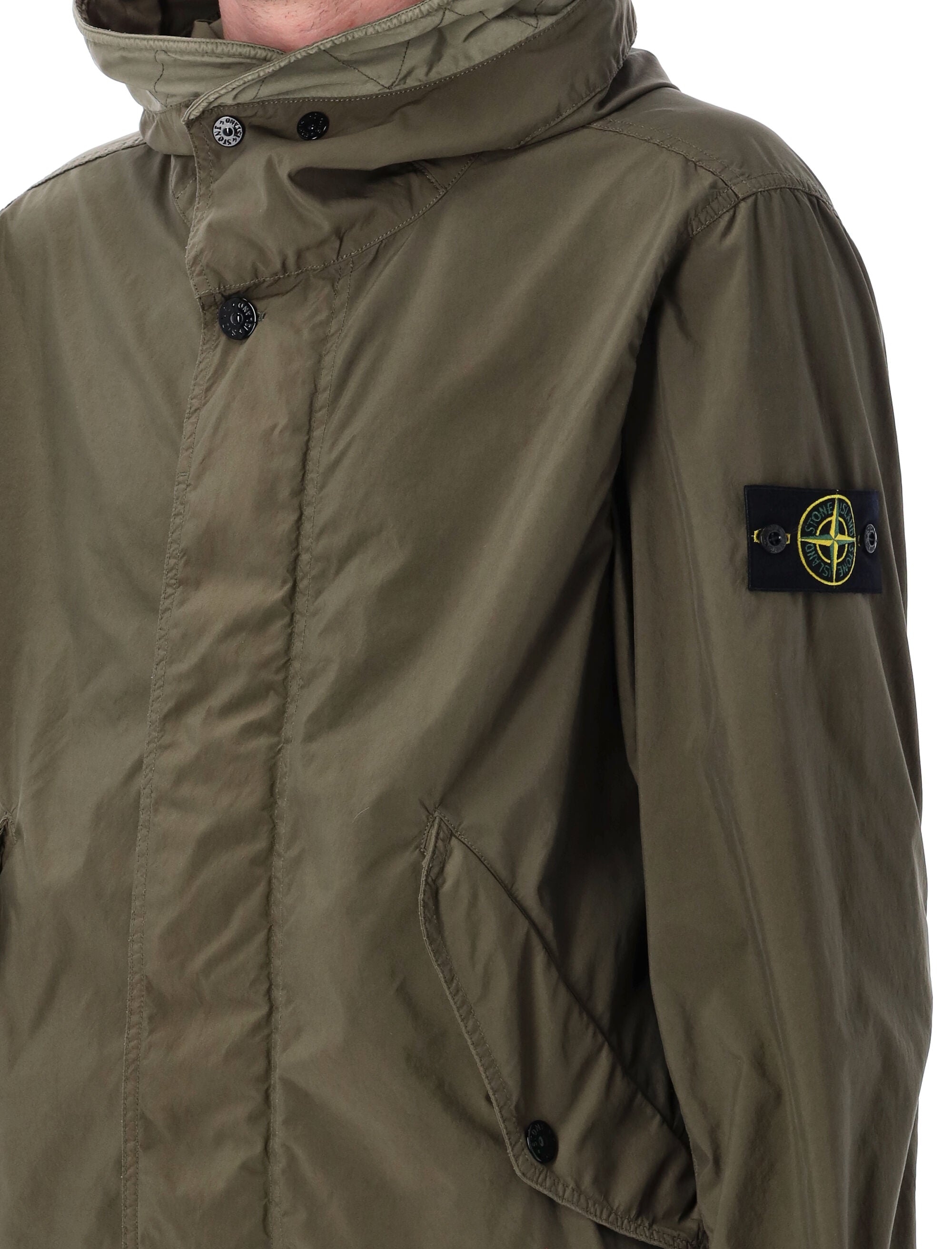 STONE ISLAND Men's Lightweight Mini Parka Jacket