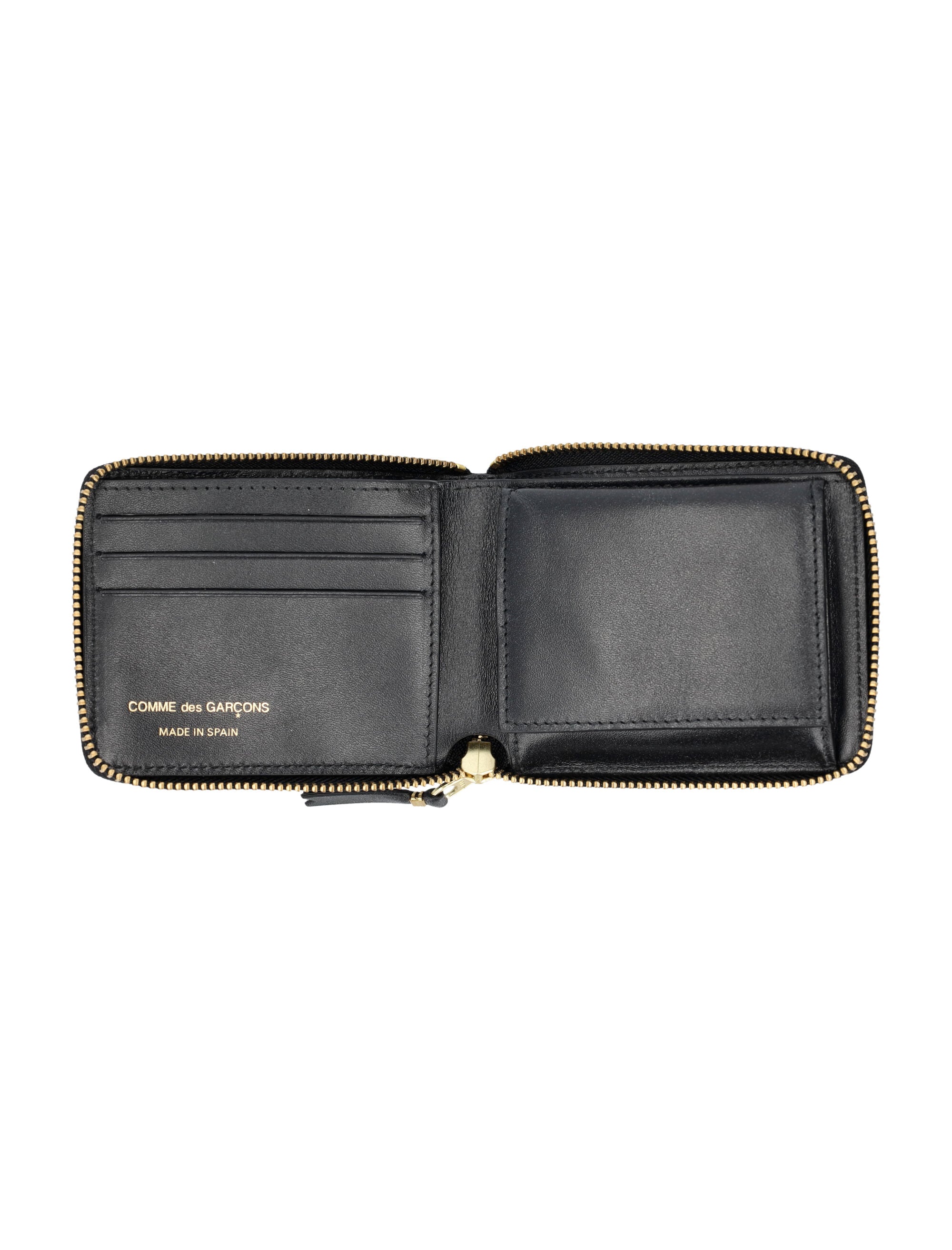 COMME DES GARÇONS WALLET Mini Smooth Leather Zip Around Wallet