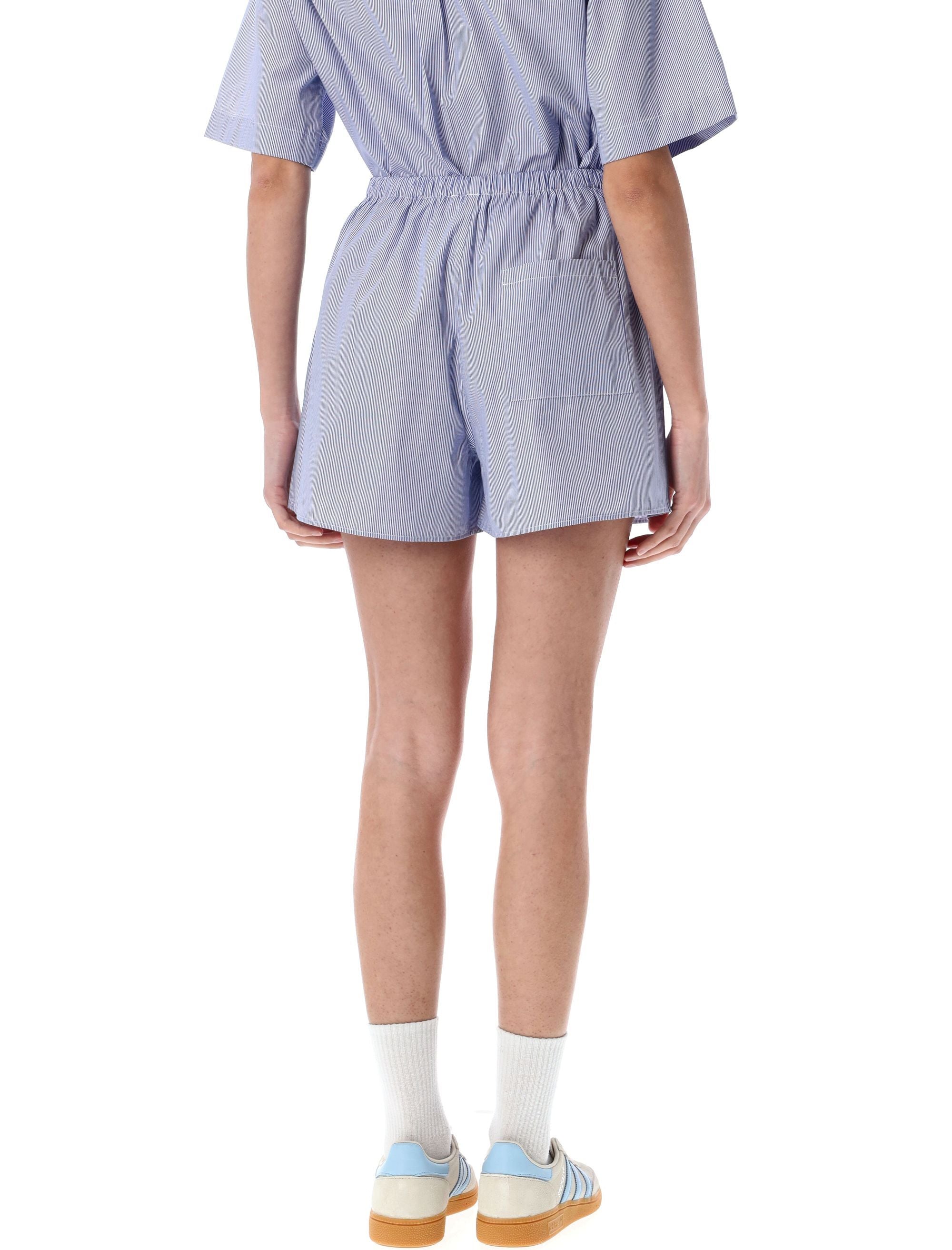 SPORTY & RICH Sporty Mini Boxer Shorts - Women's Size S