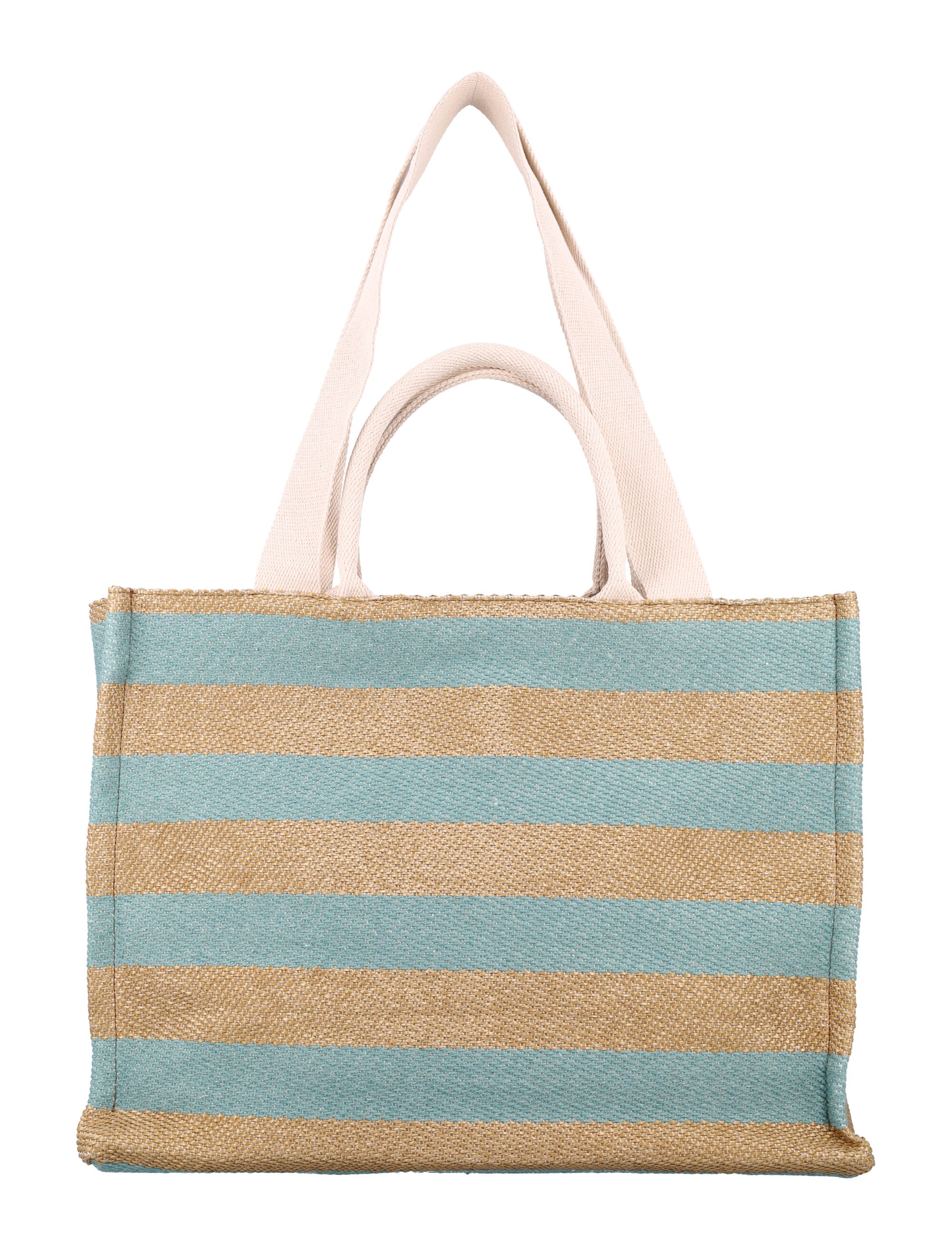 MARNI Medium Raffia-Effect Tote Handbag