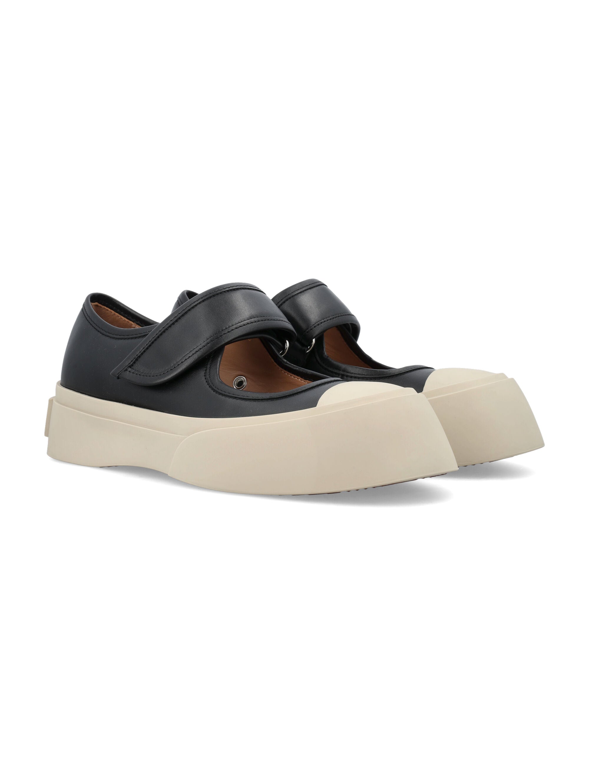 MARNI Leather Mary Jane Sneakers for Women