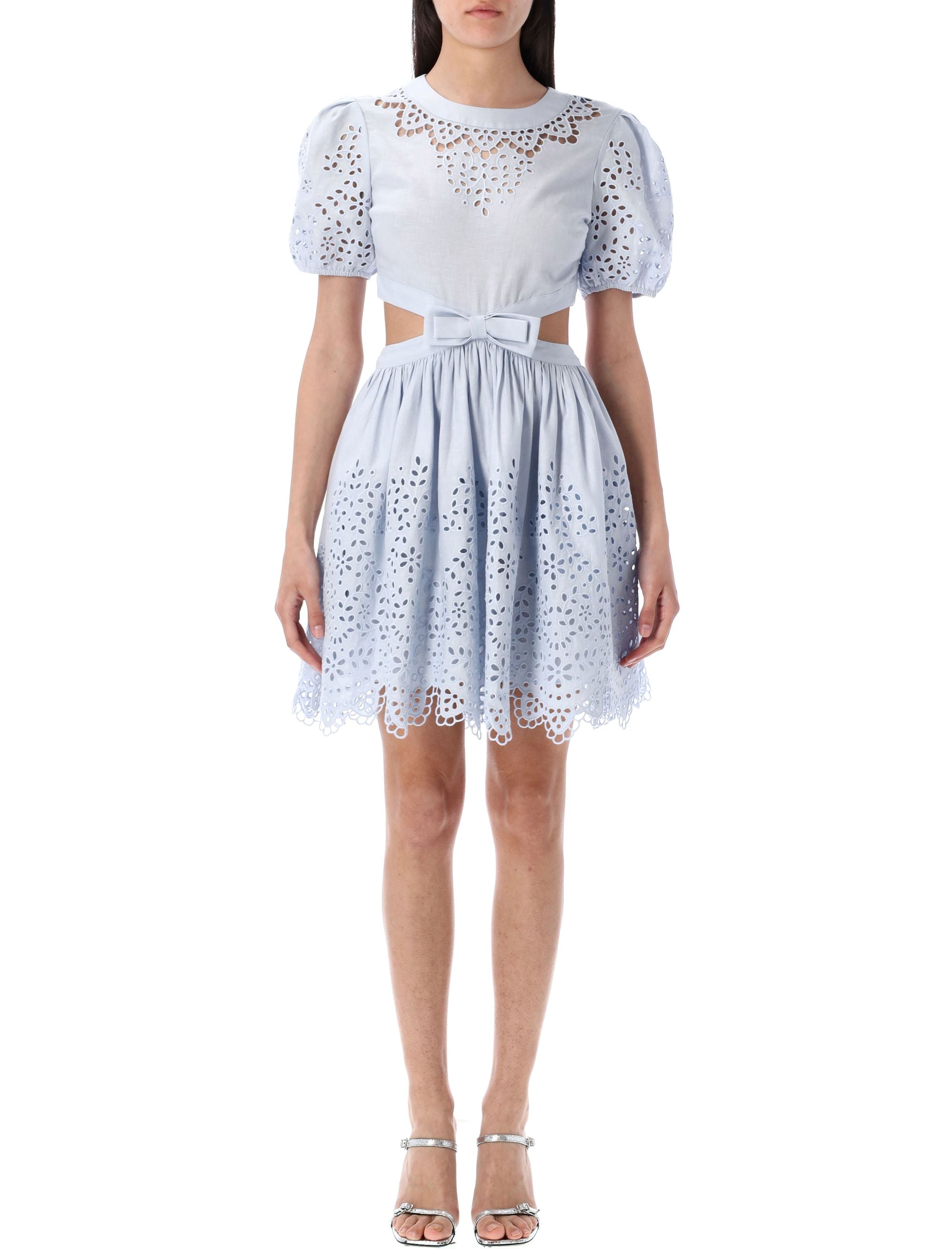 SELF-PORTRAIT Chic Cotton Mini Dress for Women
