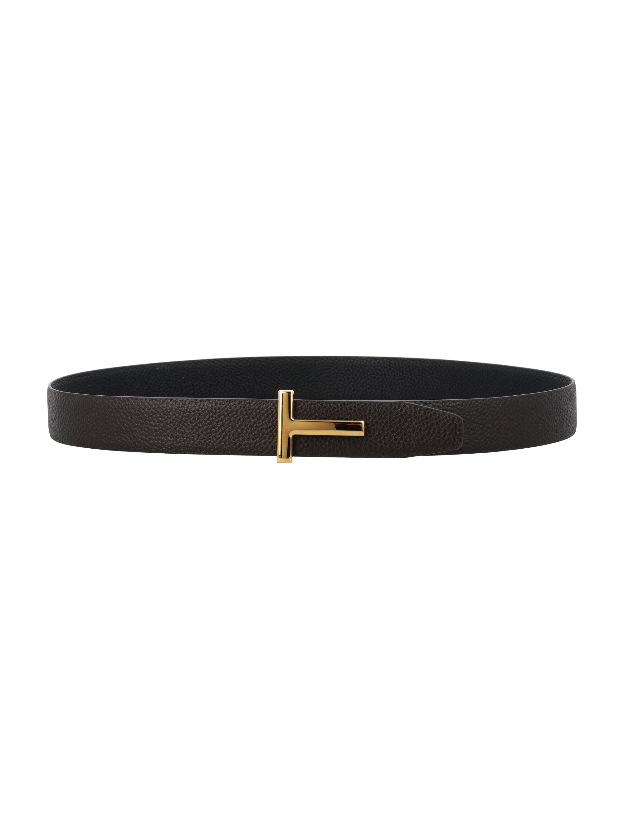 TOM FORD Reversible Small Grain Leather Icon Belt - 3cm