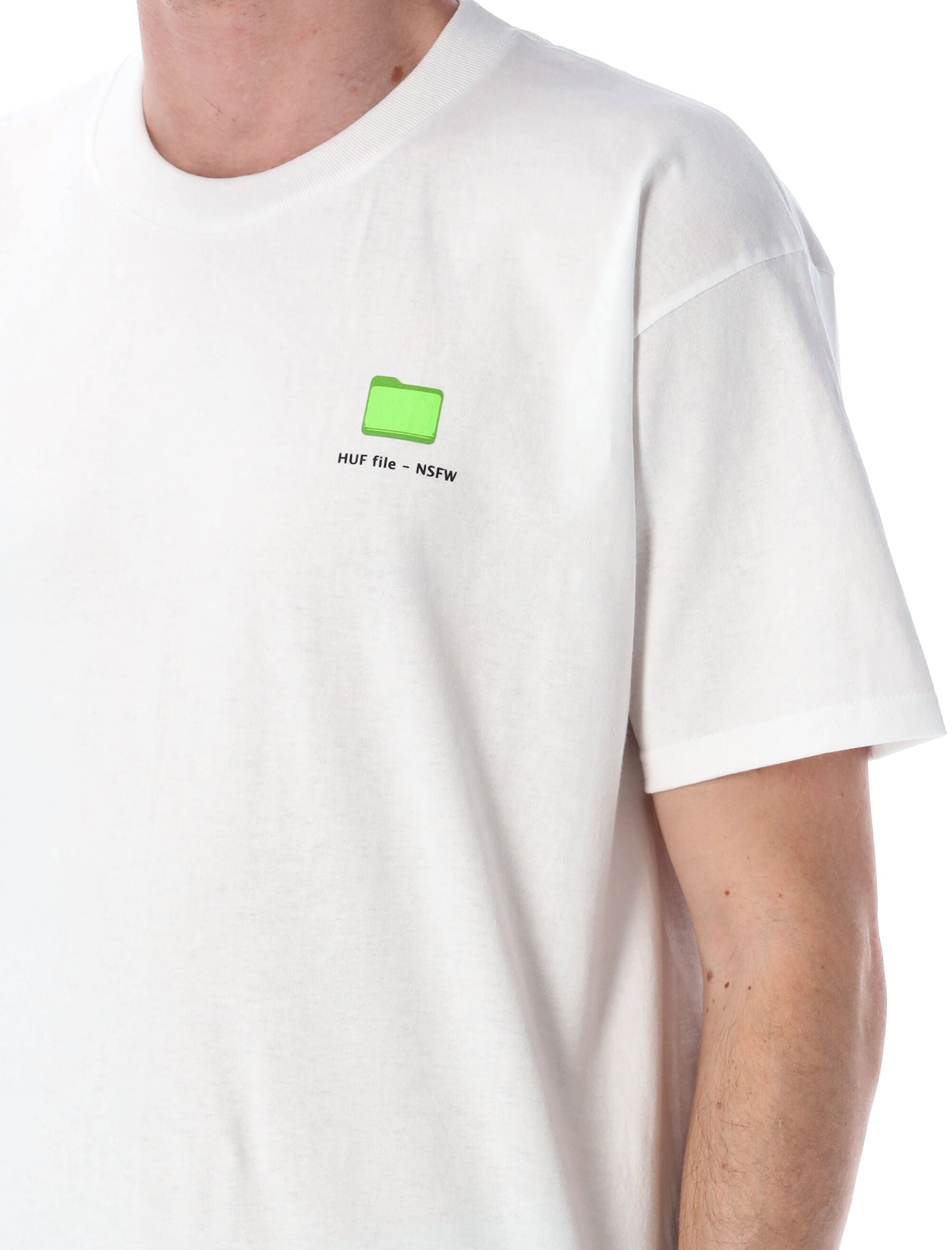 HUF Desktop T-Shirt - Relaxed Fit for Men Size L