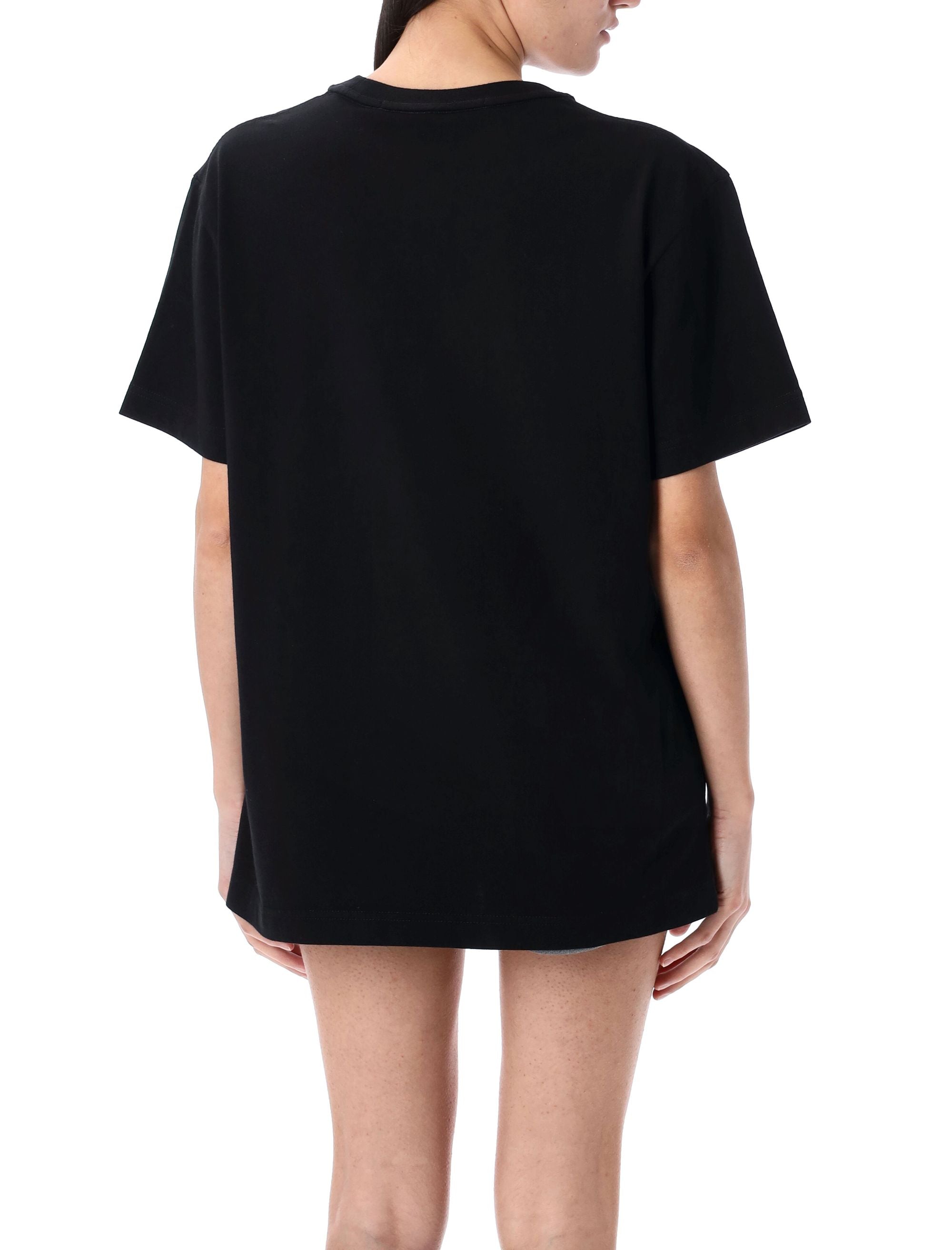 ALEXANDER WANG Distressed Logo T-Shirt - Sizes S to L