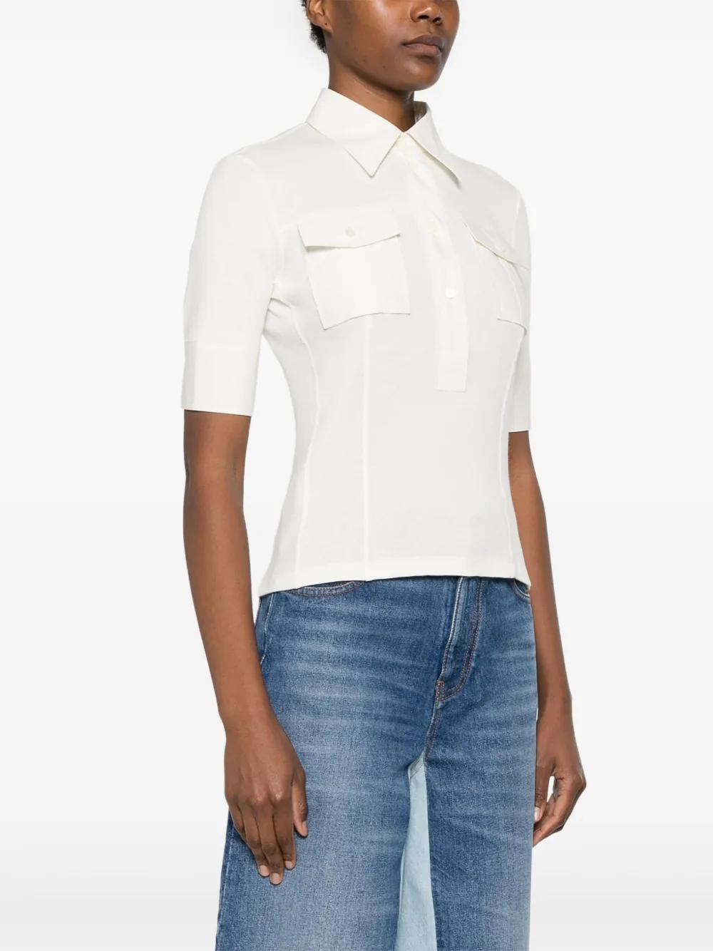 CHLOÉ Slim Fit Polo Shirt - Women's S