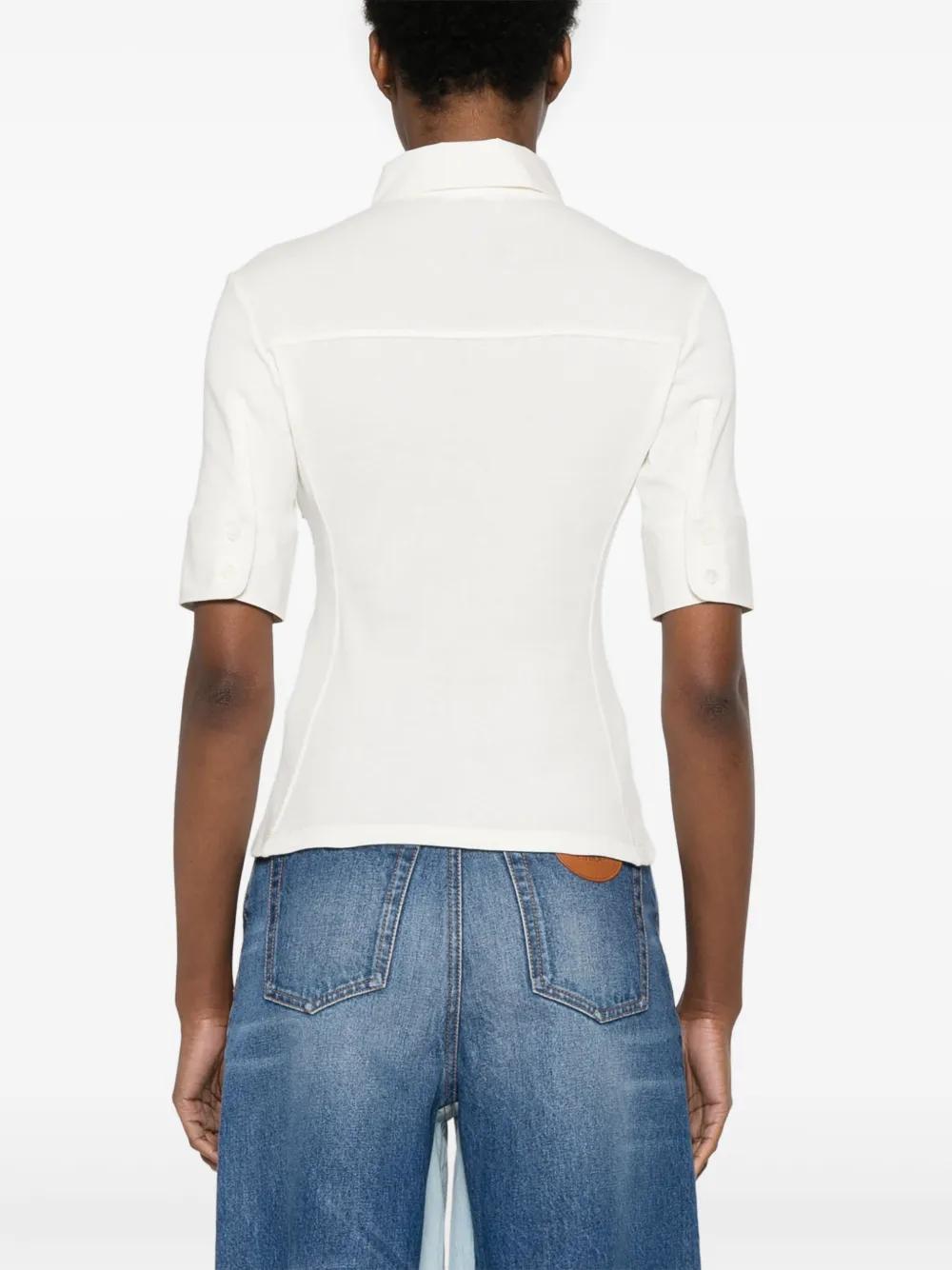 CHLOÉ Slim Fit Polo Shirt - Women's S