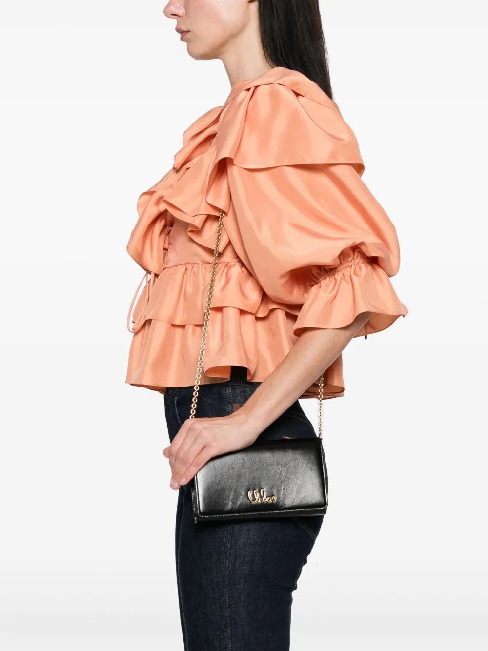 CHLOÉ Iconic Flap and Chain Wallet