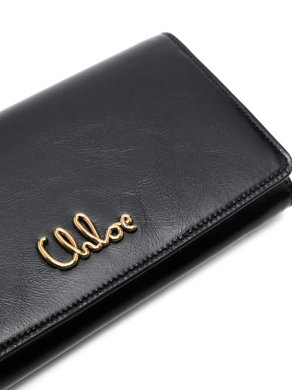 CHLOÉ Iconic Flap and Chain Wallet