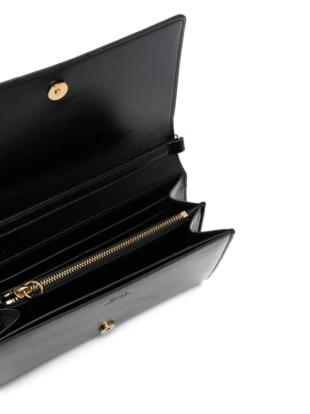 CHLOÉ Iconic Flap and Chain Wallet