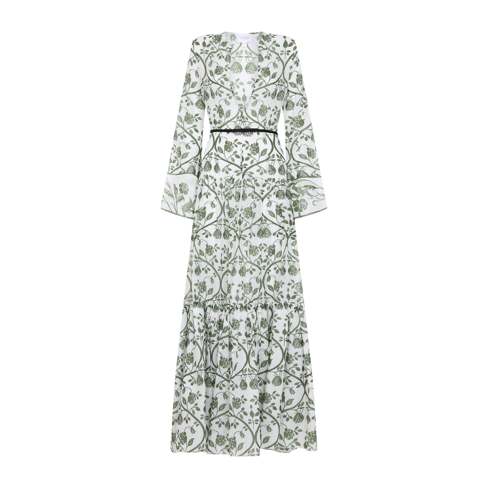 GIAMBATTISTA VALLI Elegant Cotton Long Dress for Women - SS25