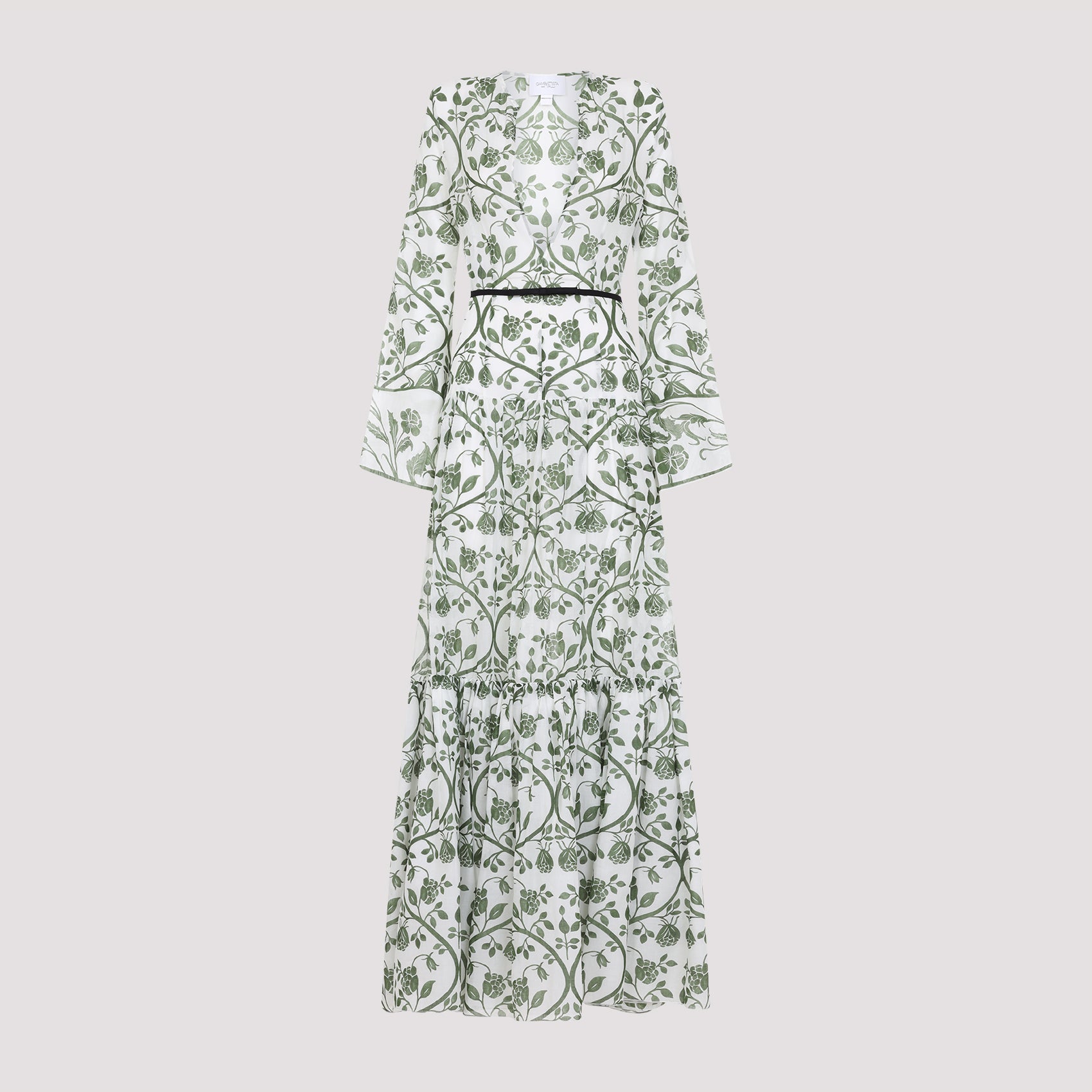 GIAMBATTISTA VALLI Elegant Cotton Long Dress for Women - SS25