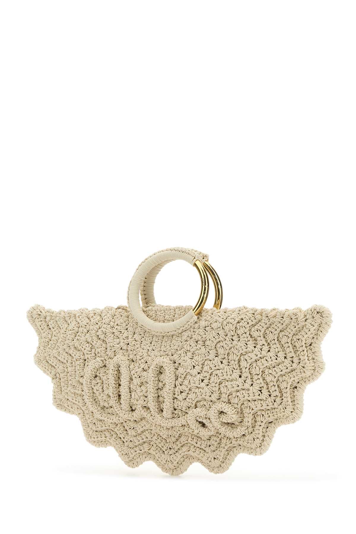 CHLOÉ Mini Fabric Tote Handbag