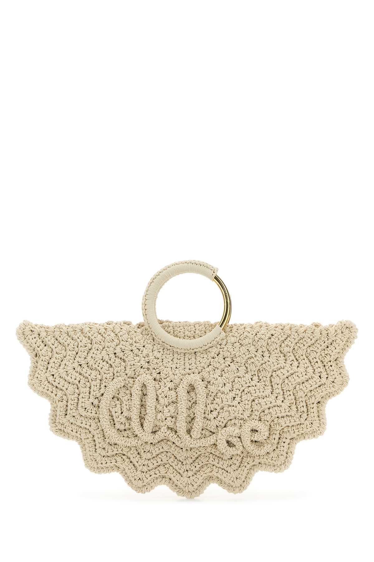 CHLOÉ Mini Fabric Tote Handbag