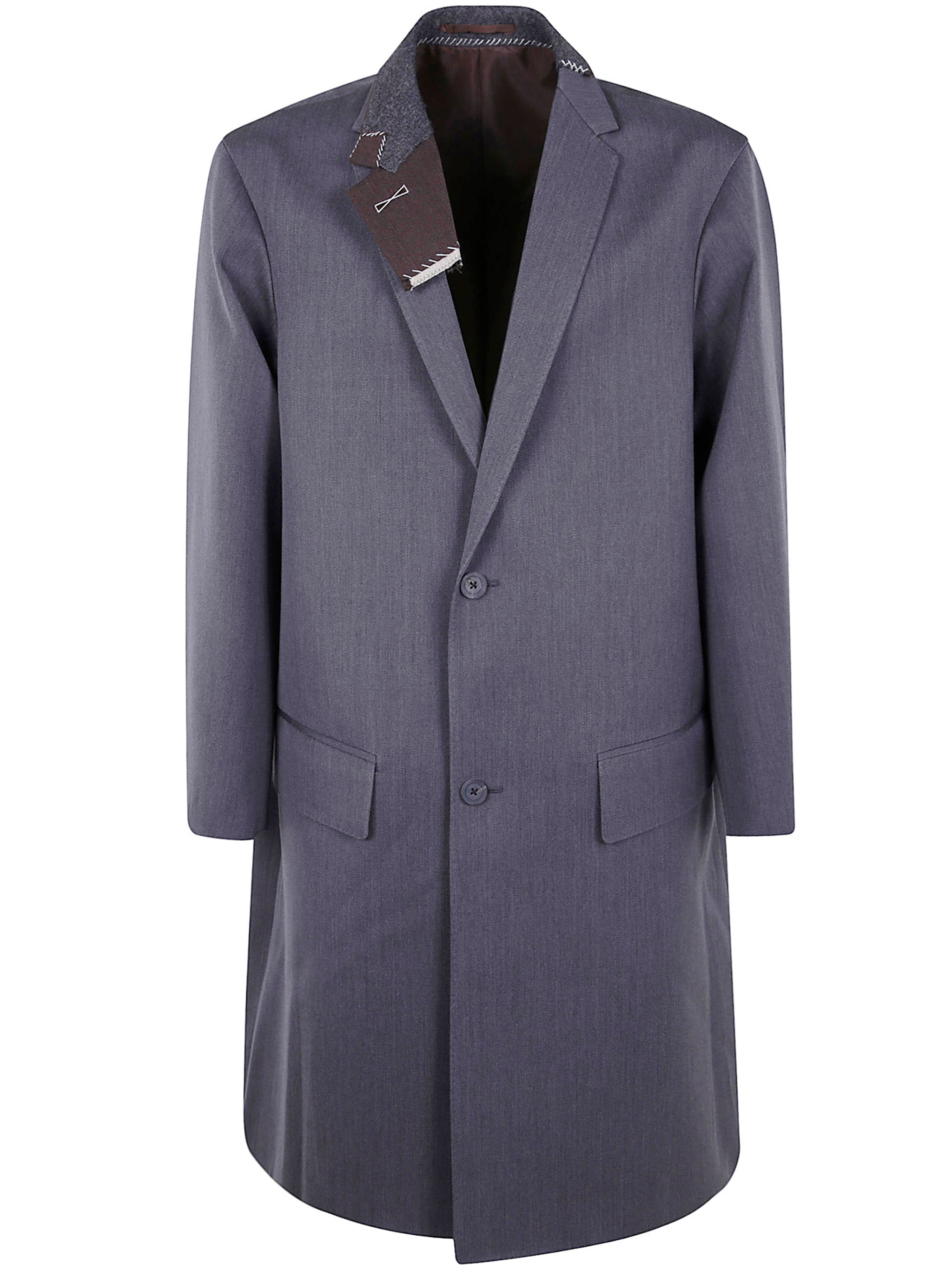 KOLOR Long Classic Wool Jacket for Men