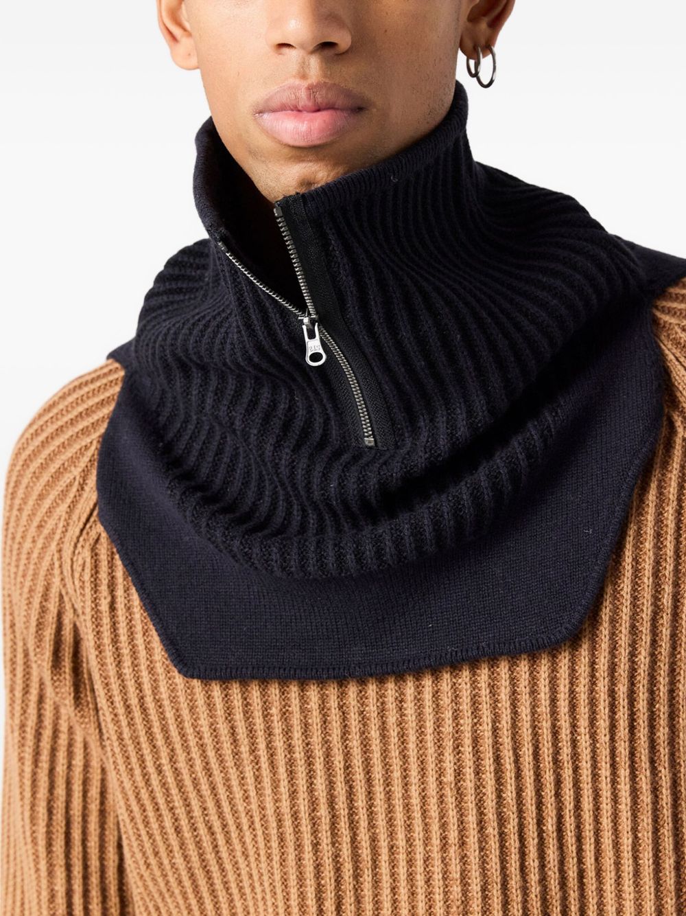 PARAJUMPERS Ribbed Neckwarmer for Men
