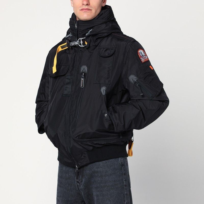 PARAJUMPERS Men's Padded Gobi Zip Bomber Jacket