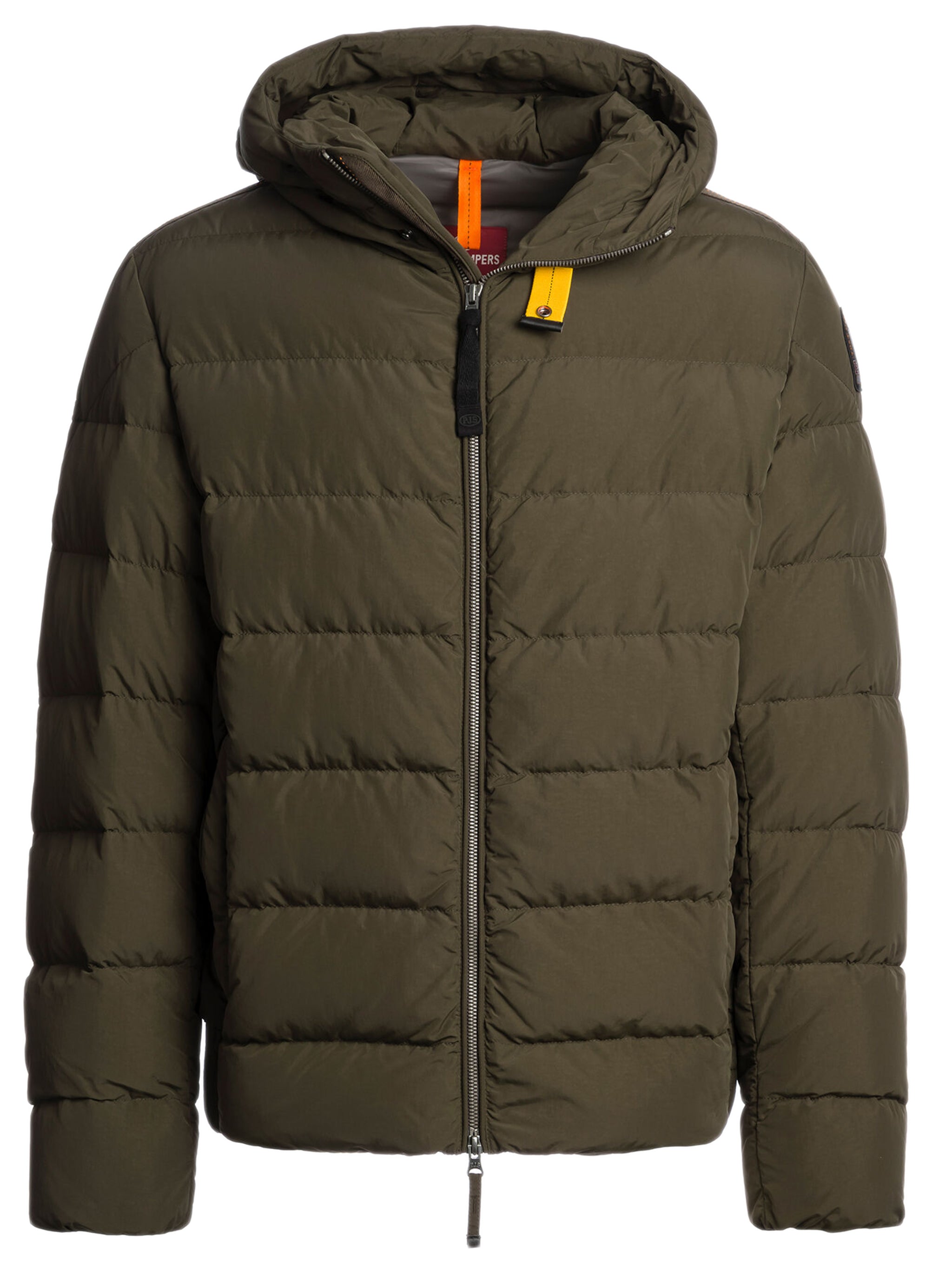 PARAJUMPERS Men's Short Puffer Jacket with Drawstring Hood