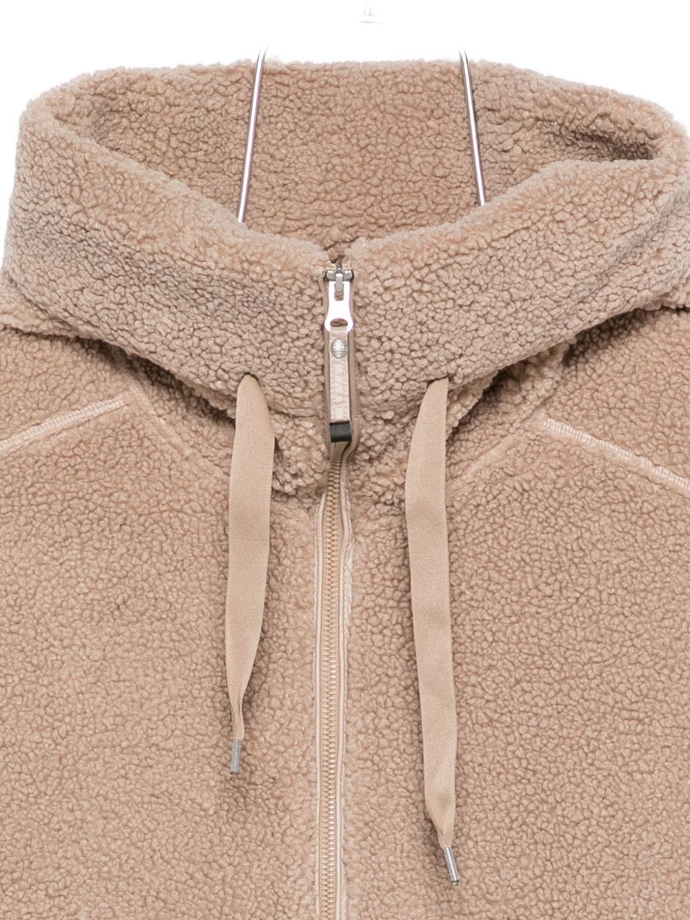 PARAJUMPERS Women's Full Zip Hooded Fleece Jacket - Size S