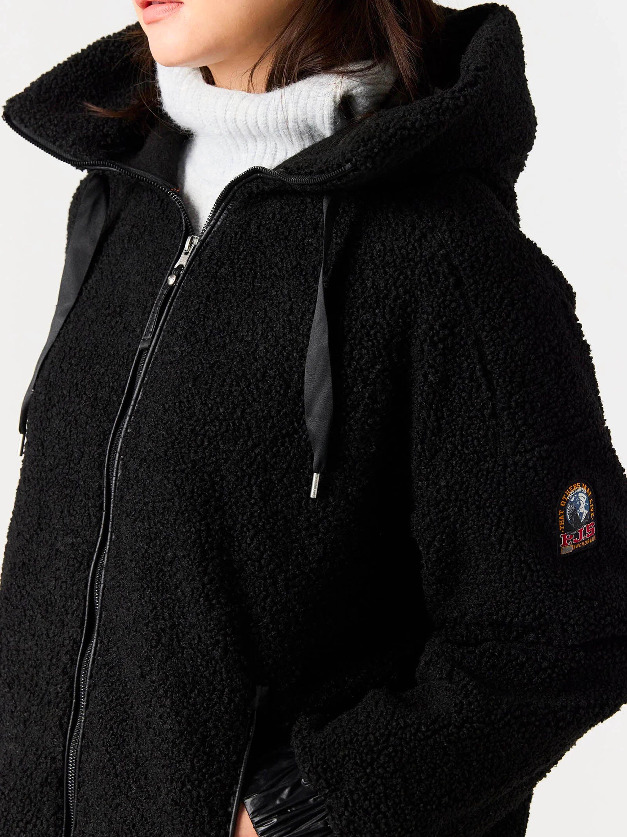 PARAJUMPERS Noelle Full Zip Fleece Jacket - Size S