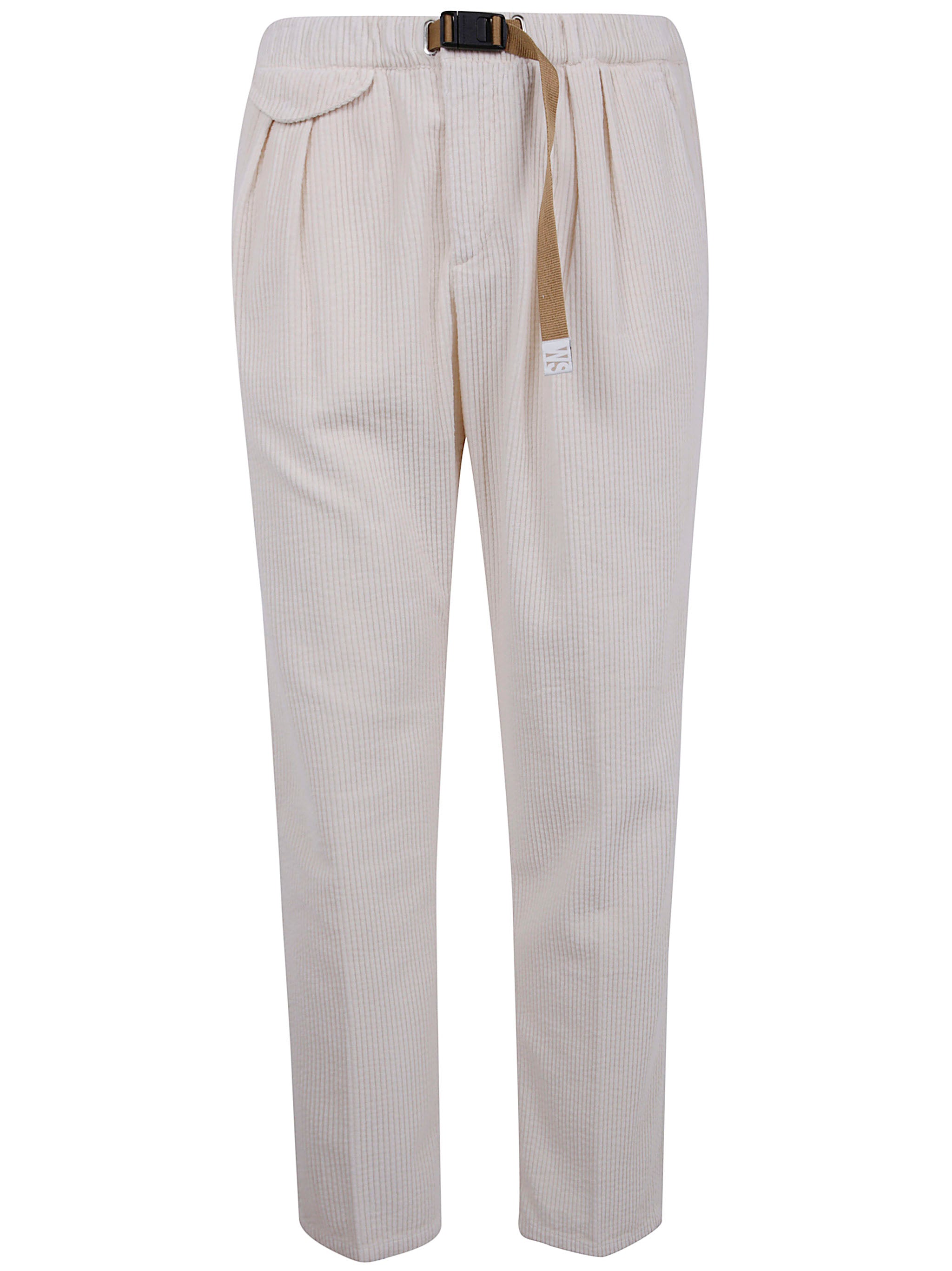 WHITE SAND Long Classic Trousers