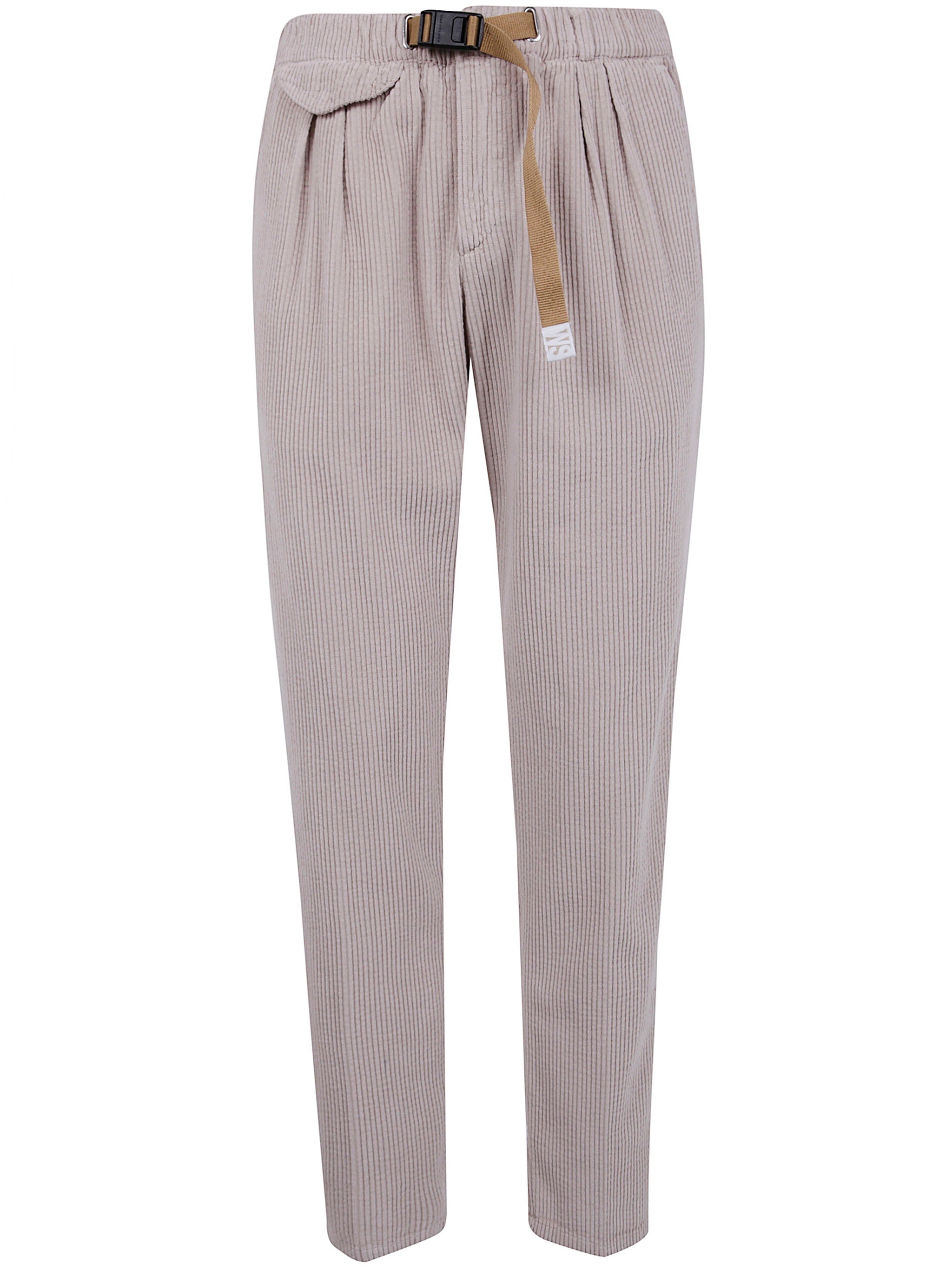 WHITE SAND Long Classic Trousers for Men - FW25 Collection