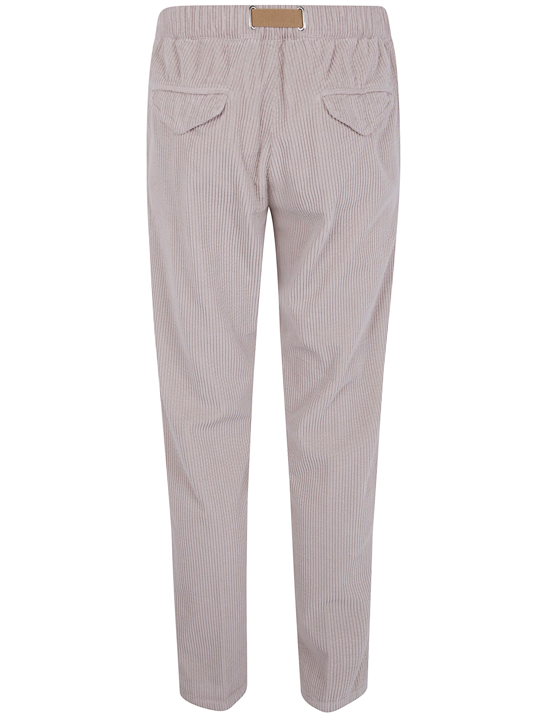 WHITE SAND Long Classic Trousers for Men - FW25 Collection