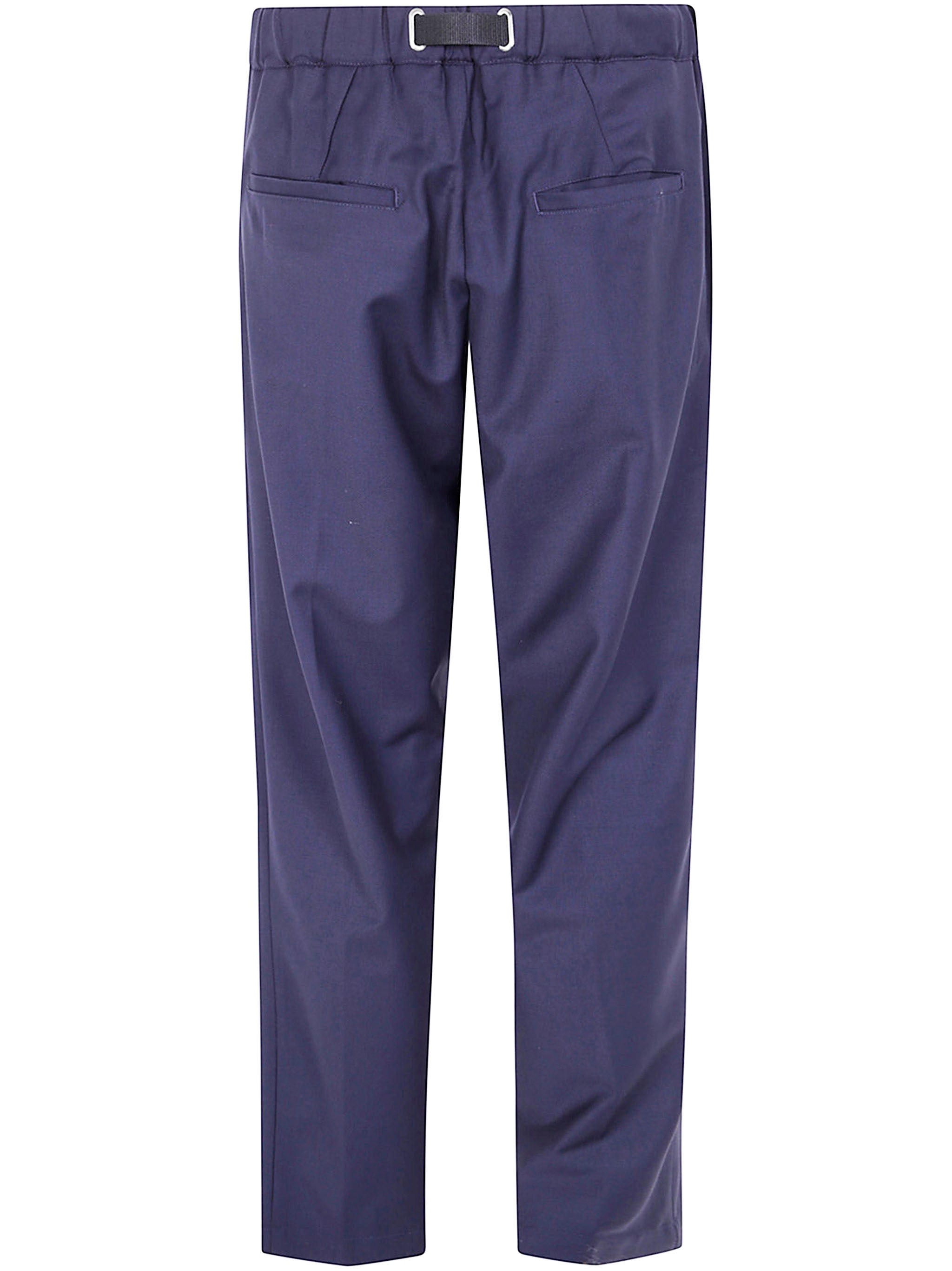 WHITE SAND Long Classic Trousers