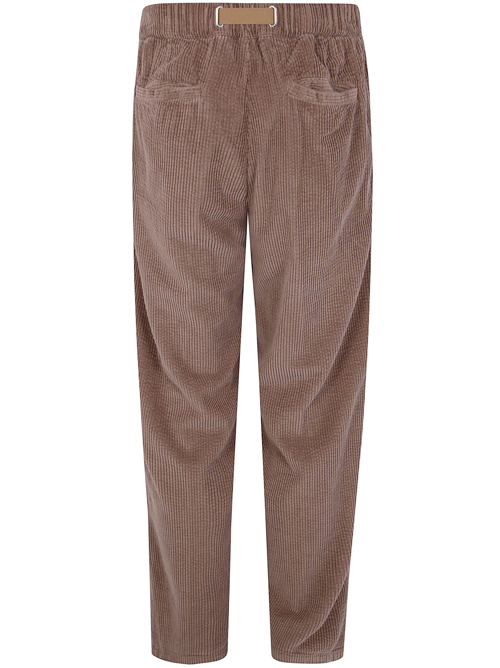 WHITE SAND Long Classic Trousers for Men - FW25