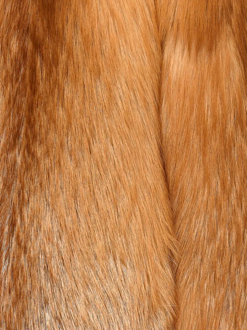 YVES SALOMON Fur Short Mini Jacket for Women