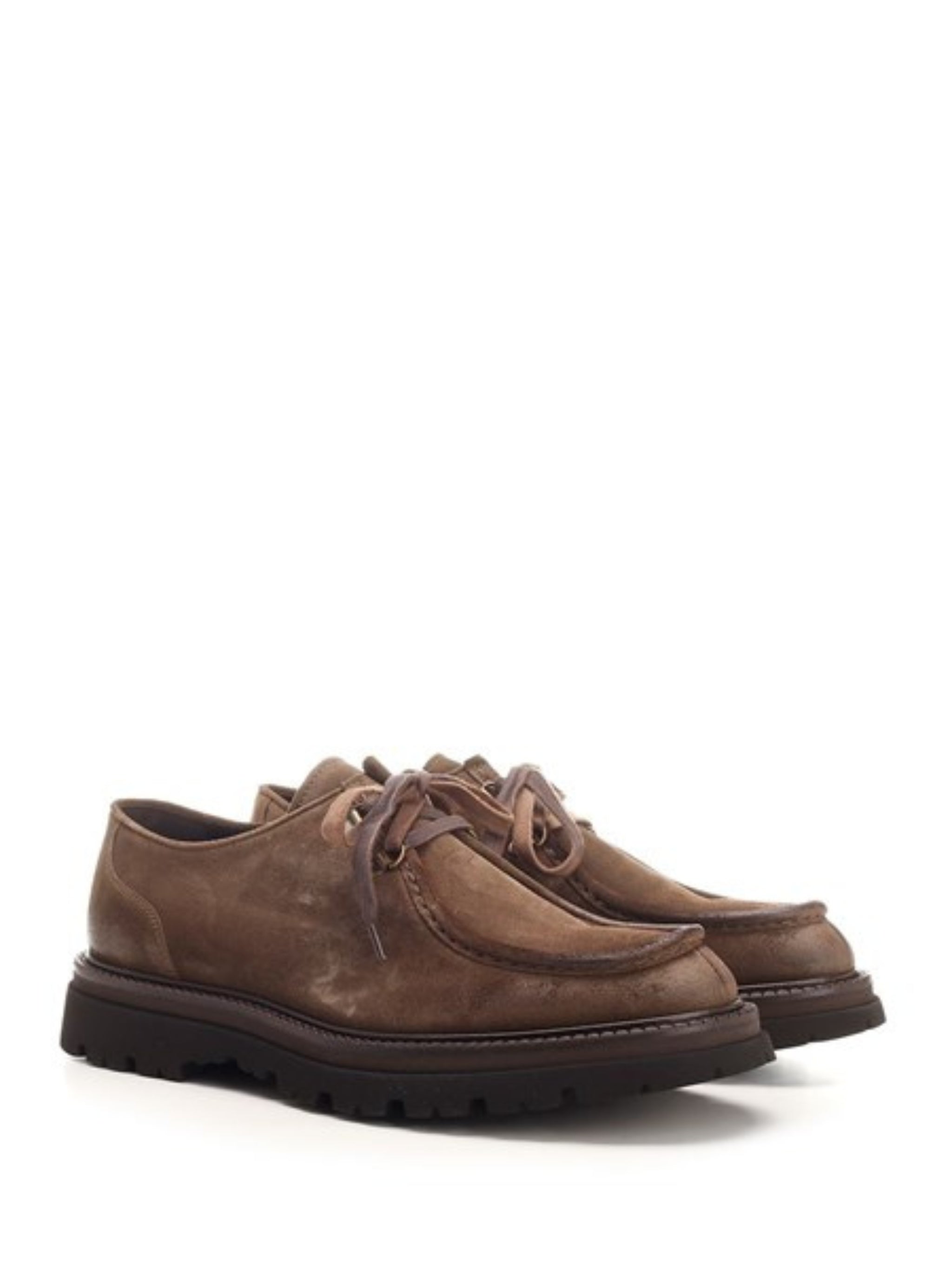 CORVARI Lace-Up Softy Dunn Car Shoes for Men