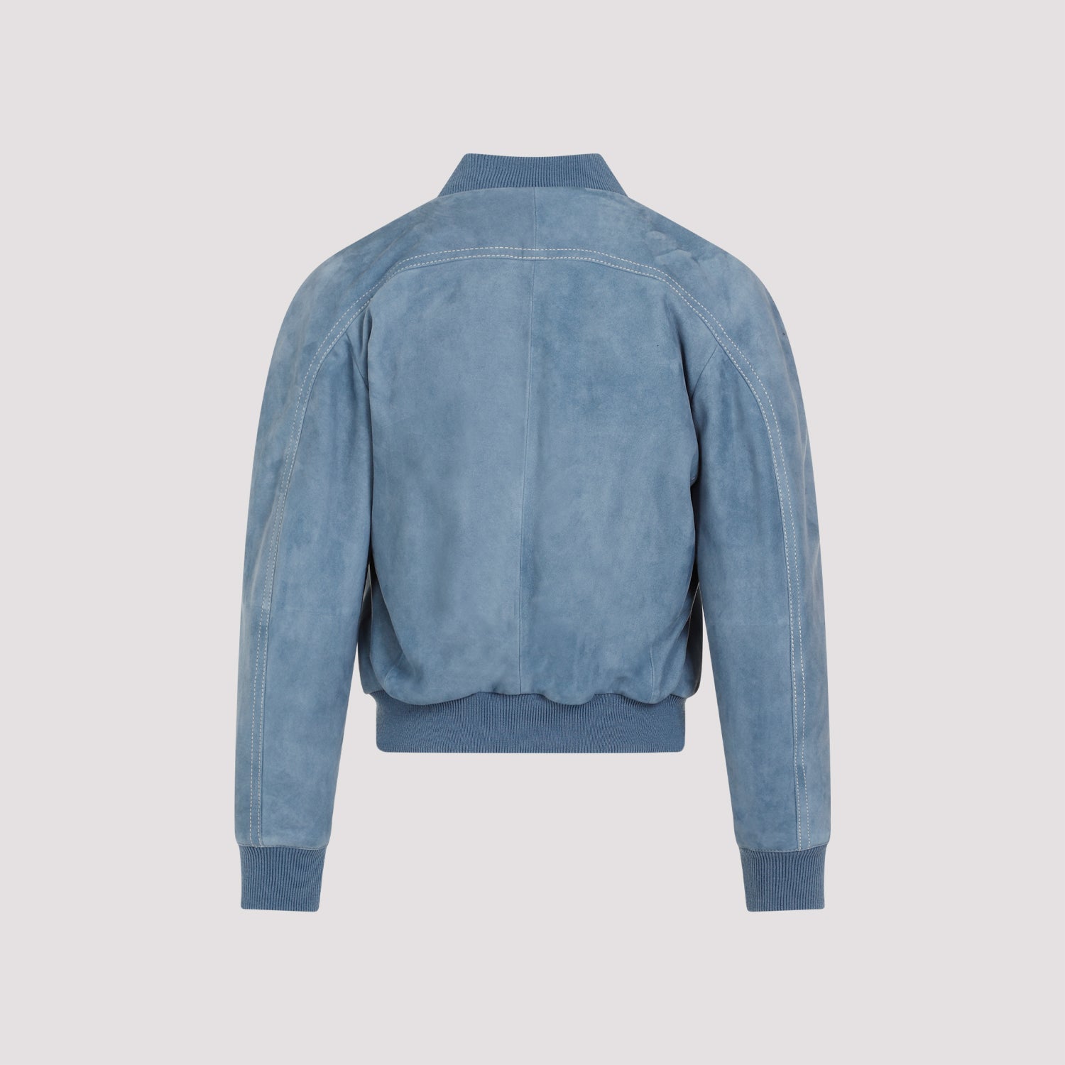 CHLOE Men's Bomber Jacket in Luxe Suede