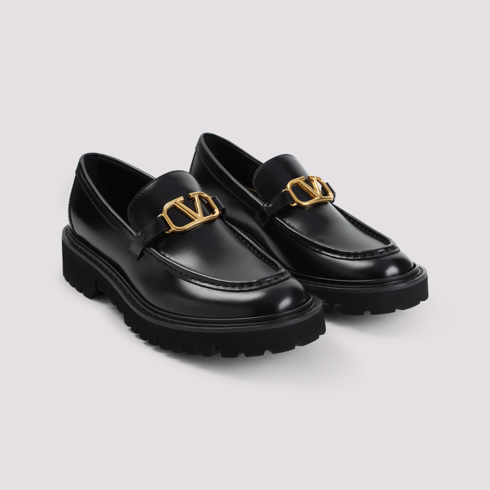 VALENTINO GARAVANI Elegant Loafers - Height: 2.5cm