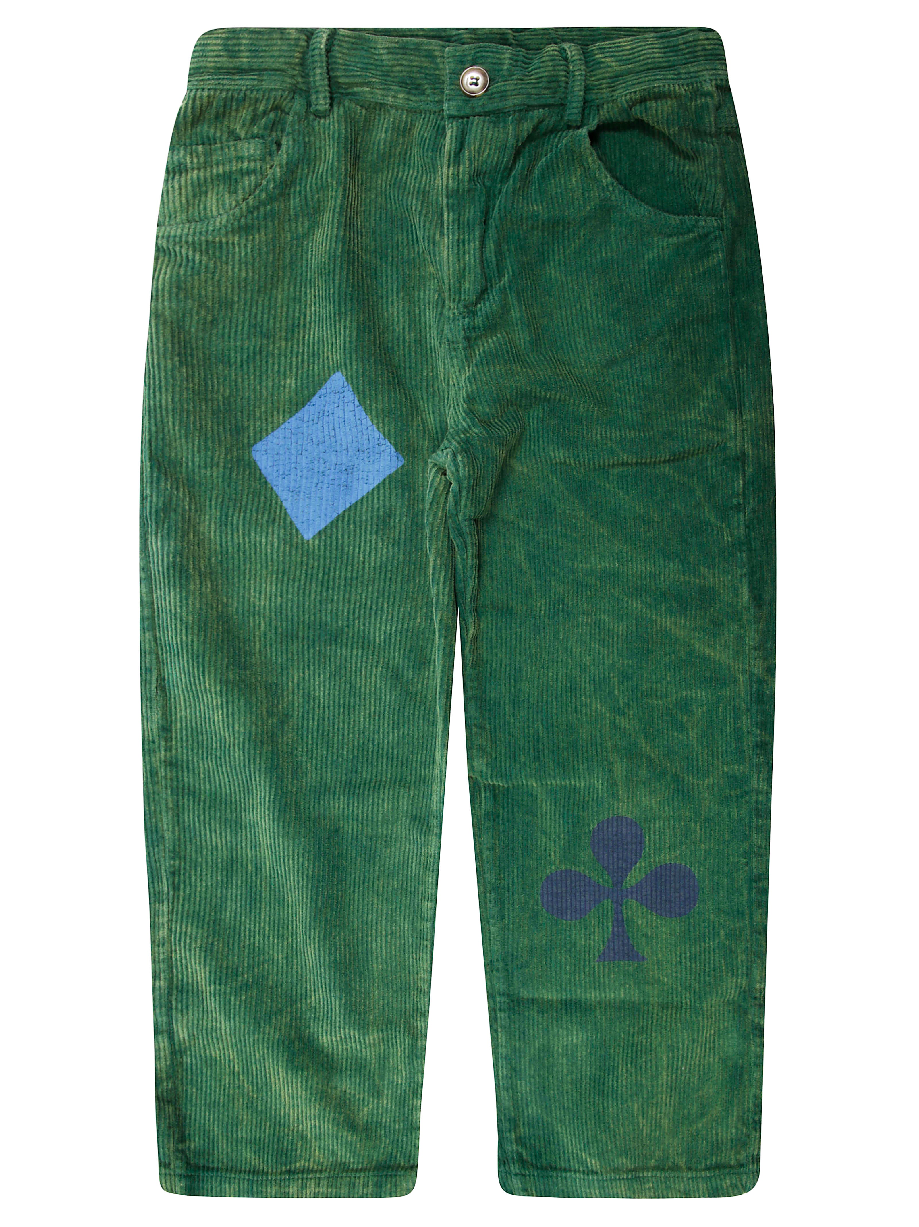 BOBO CHOSES Mini Playful Velvet Trousers