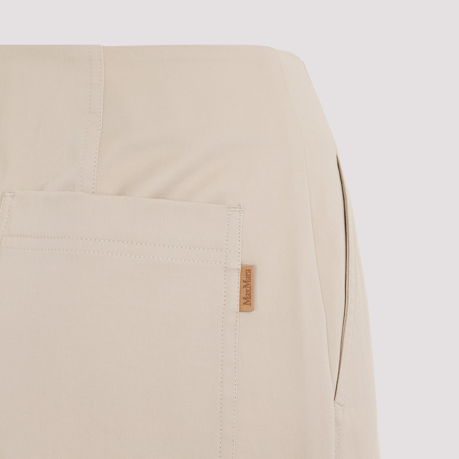 MAX MARA Empoli Cotton Twill Pants