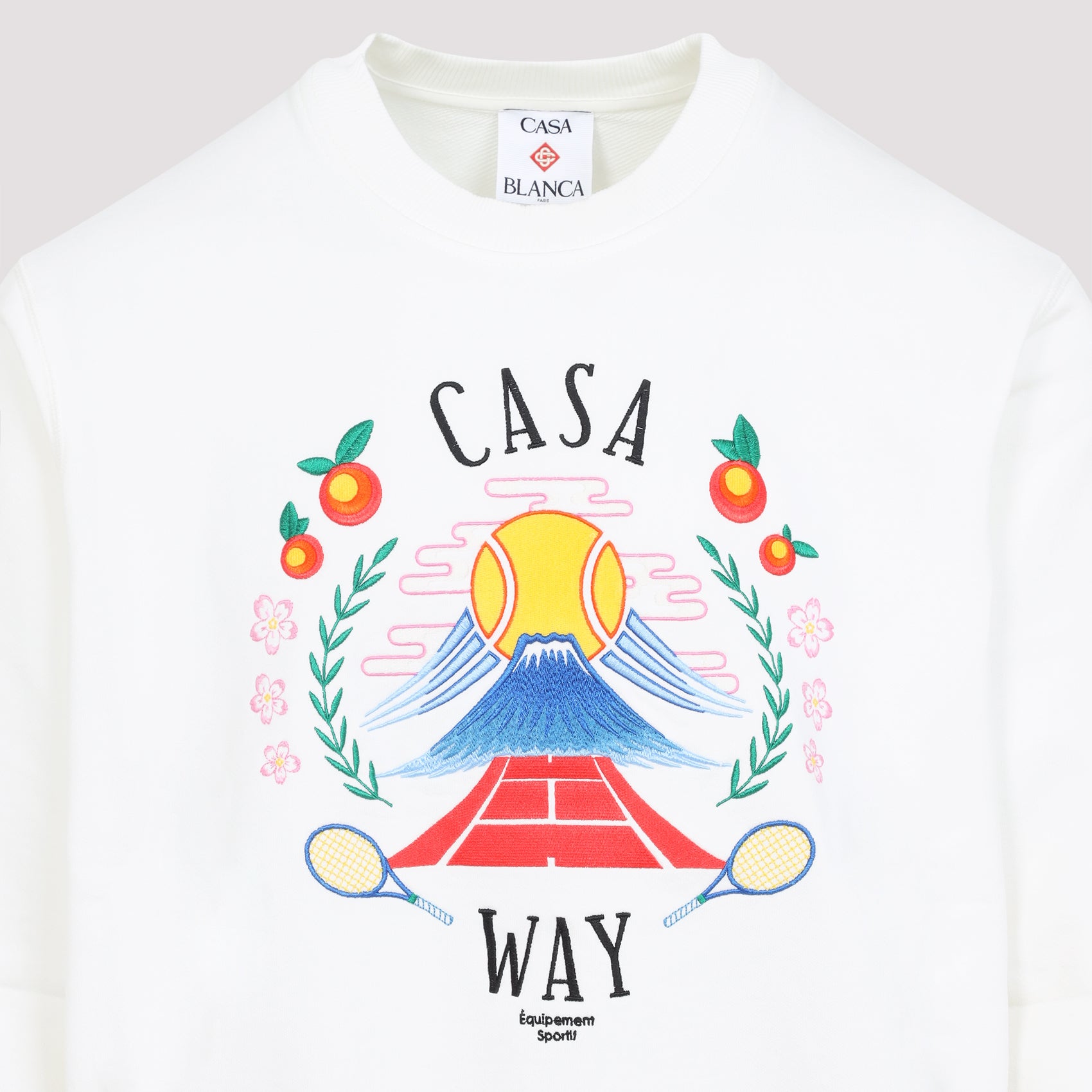 CASABLANCA Casa Way Organic Cotton Sweatshirt