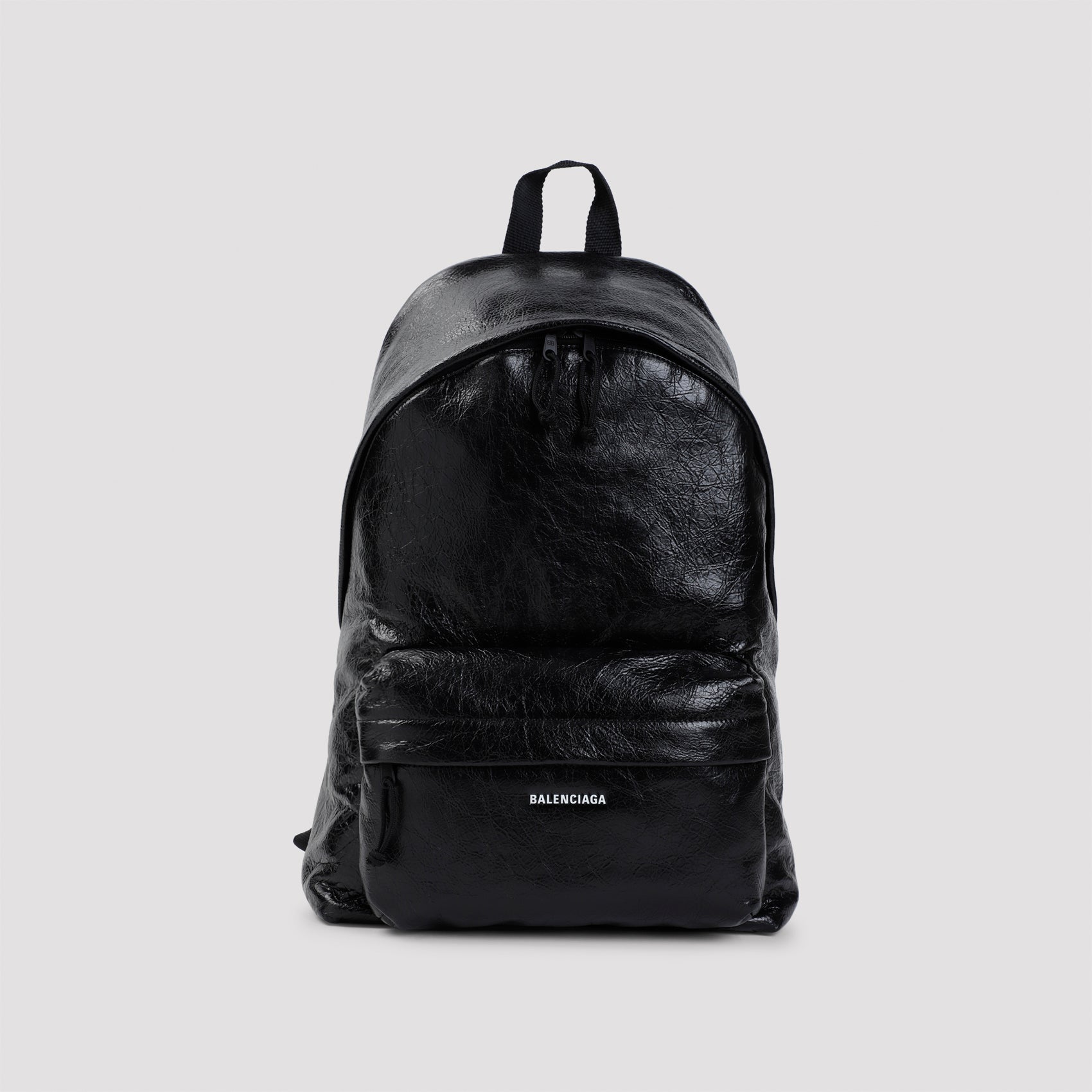 BALENCIAGA Leather Explorer Mini Backpack - 35cm x 47cm x 20cm