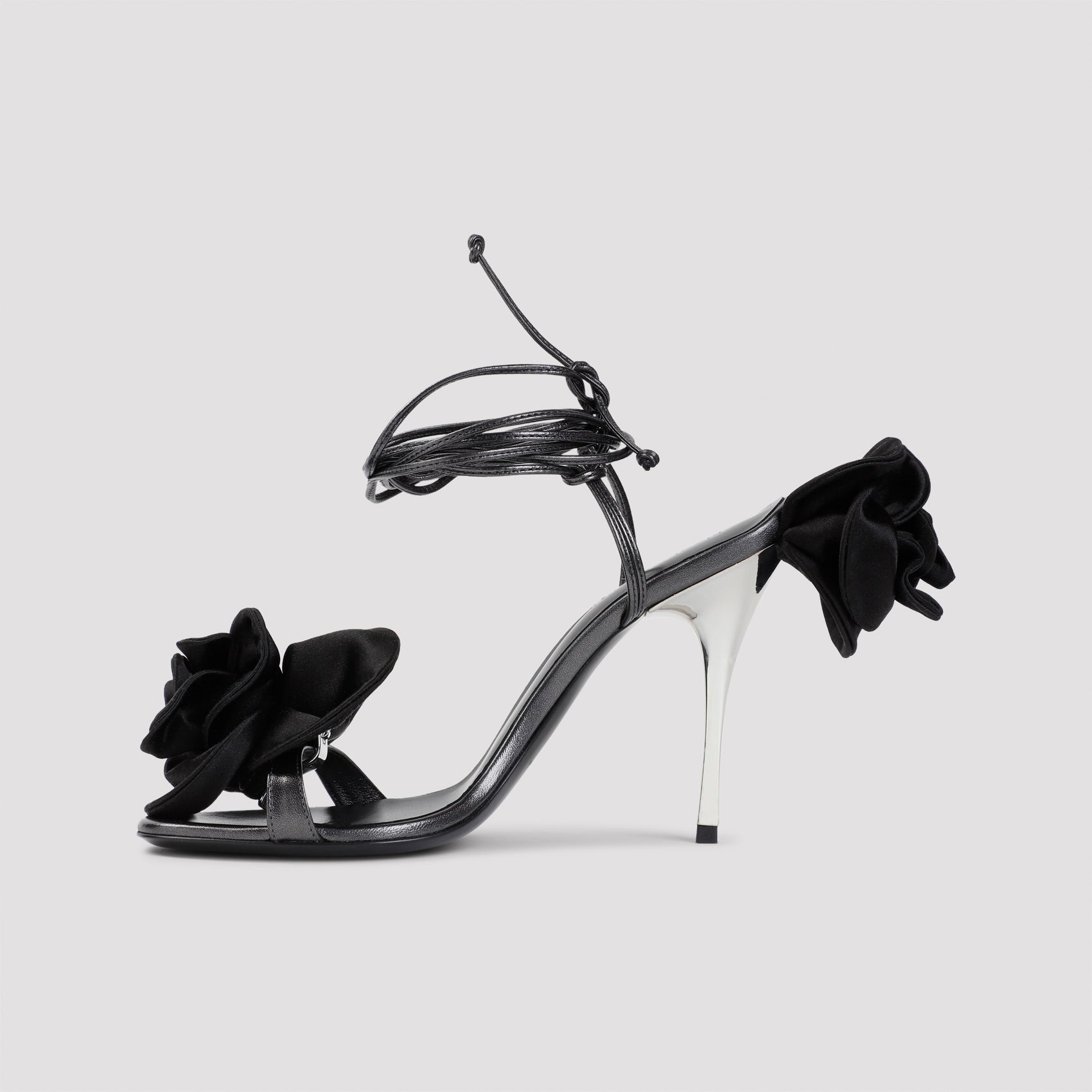 MAGDA BUTRYM Flower Design Leather Sandals for Men