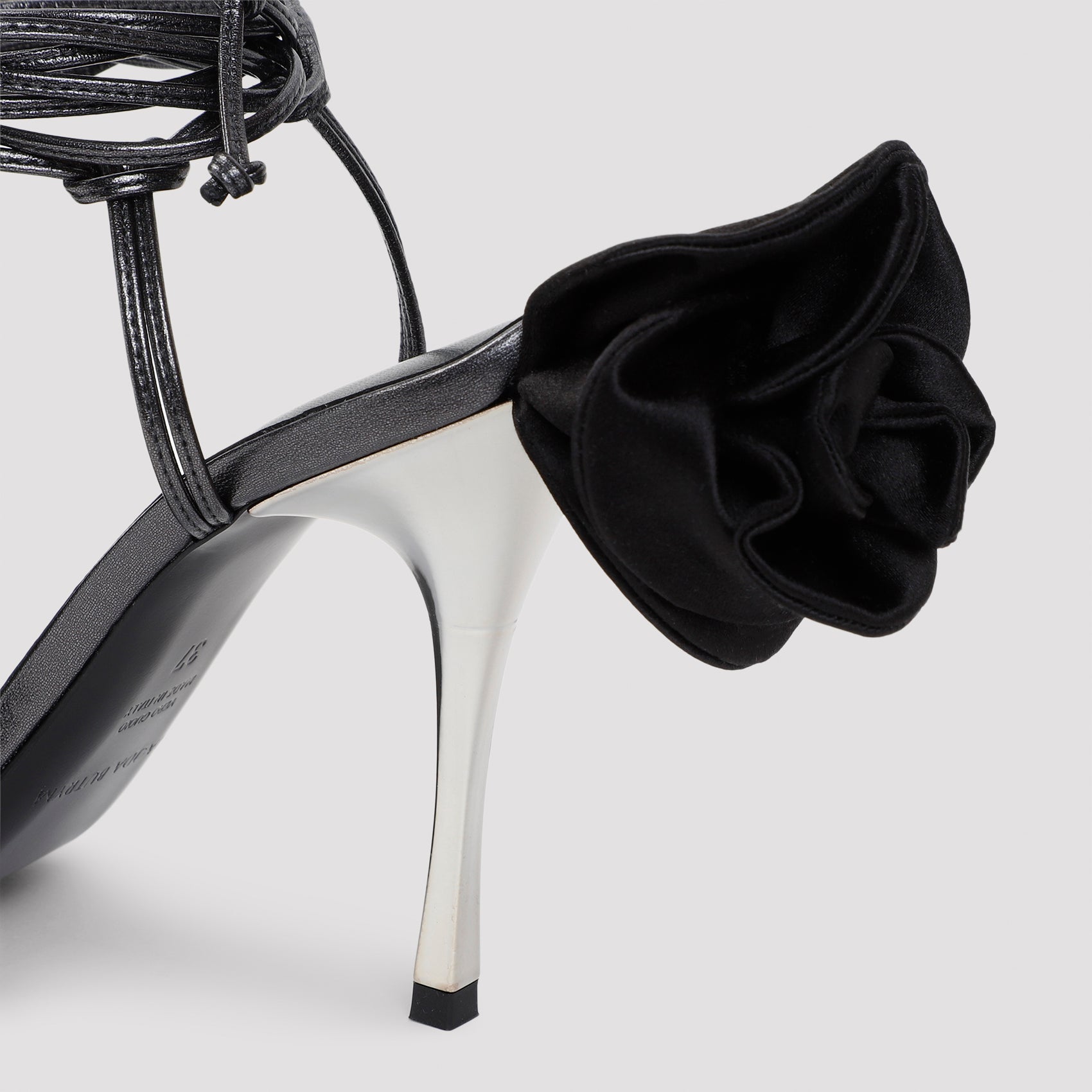 MAGDA BUTRYM Flower Design Leather Sandals for Men