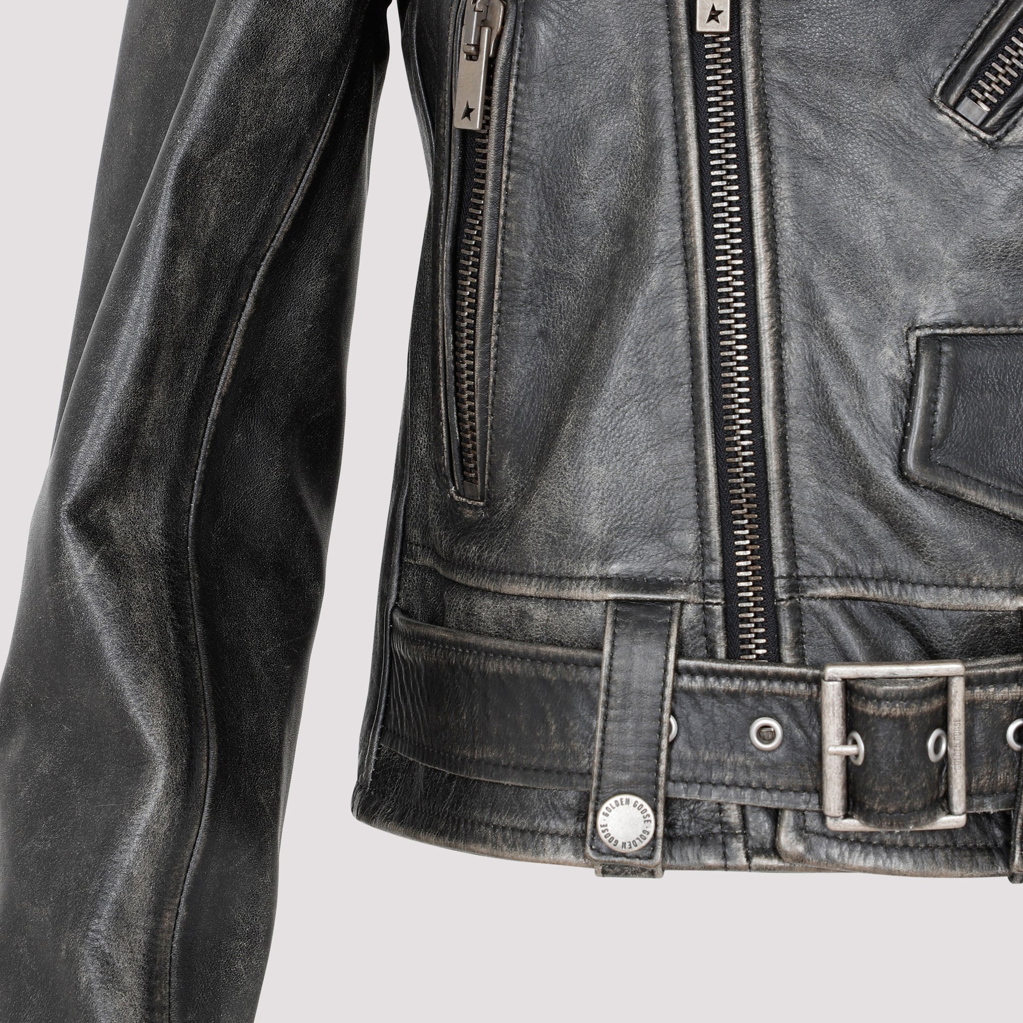 GOLDEN GOOSE Men's Biker Jacket